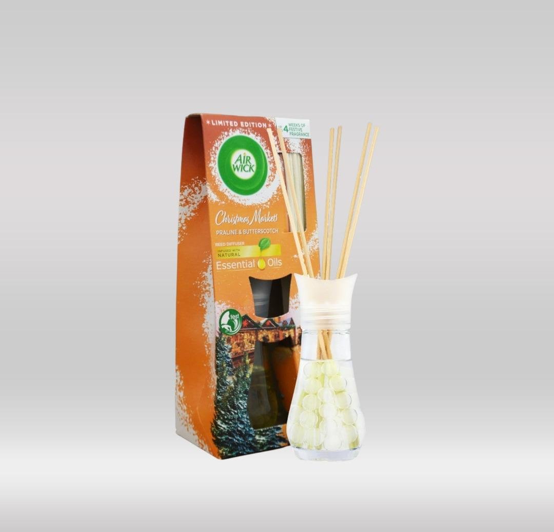 AIRWICK REED DIFFUSER 25ML - CHRISTMAS MARKET 1X5