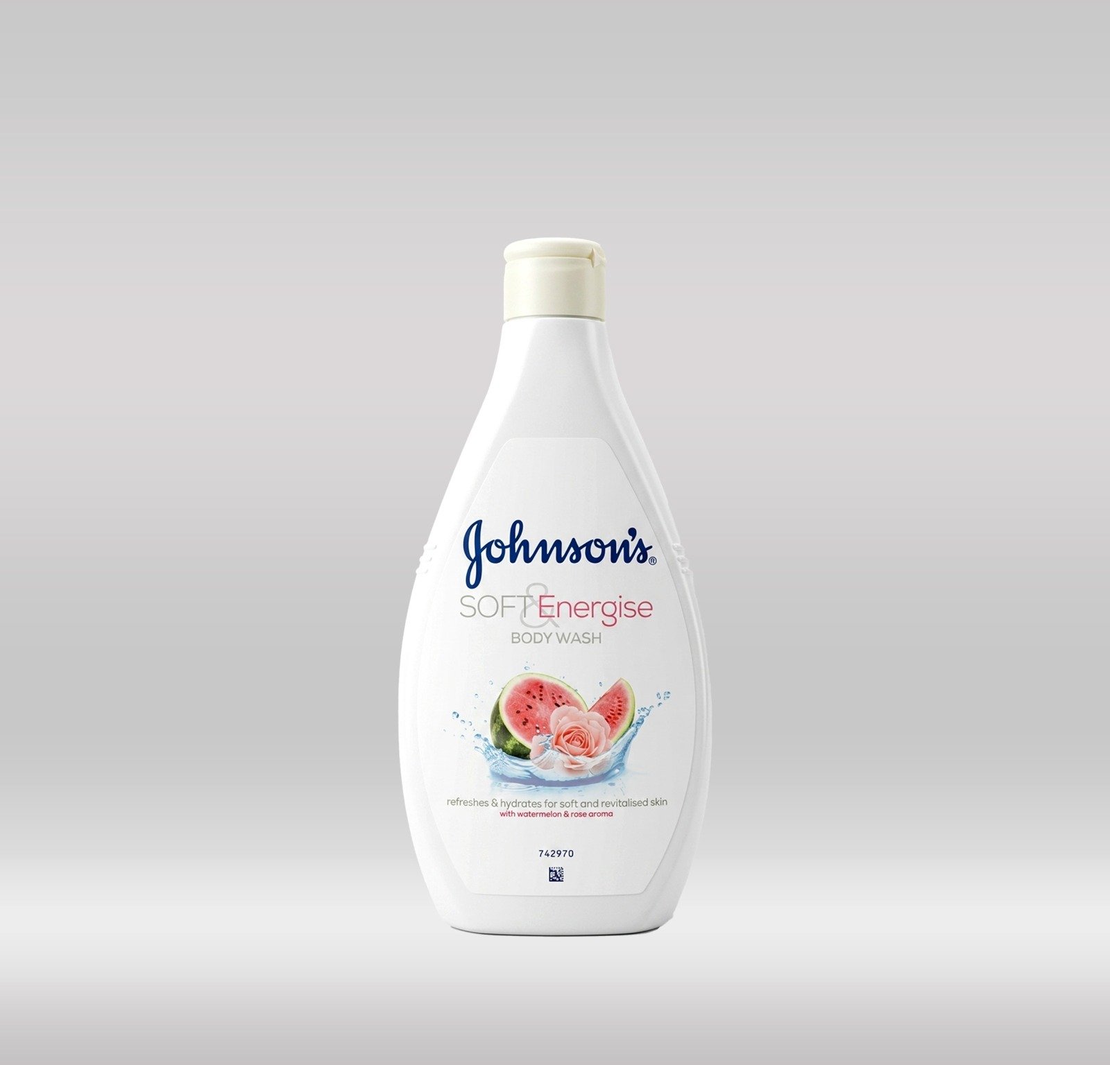 JOHNSON'S BODY WASH 400ML - SOFT & ENERGIZE 1X12