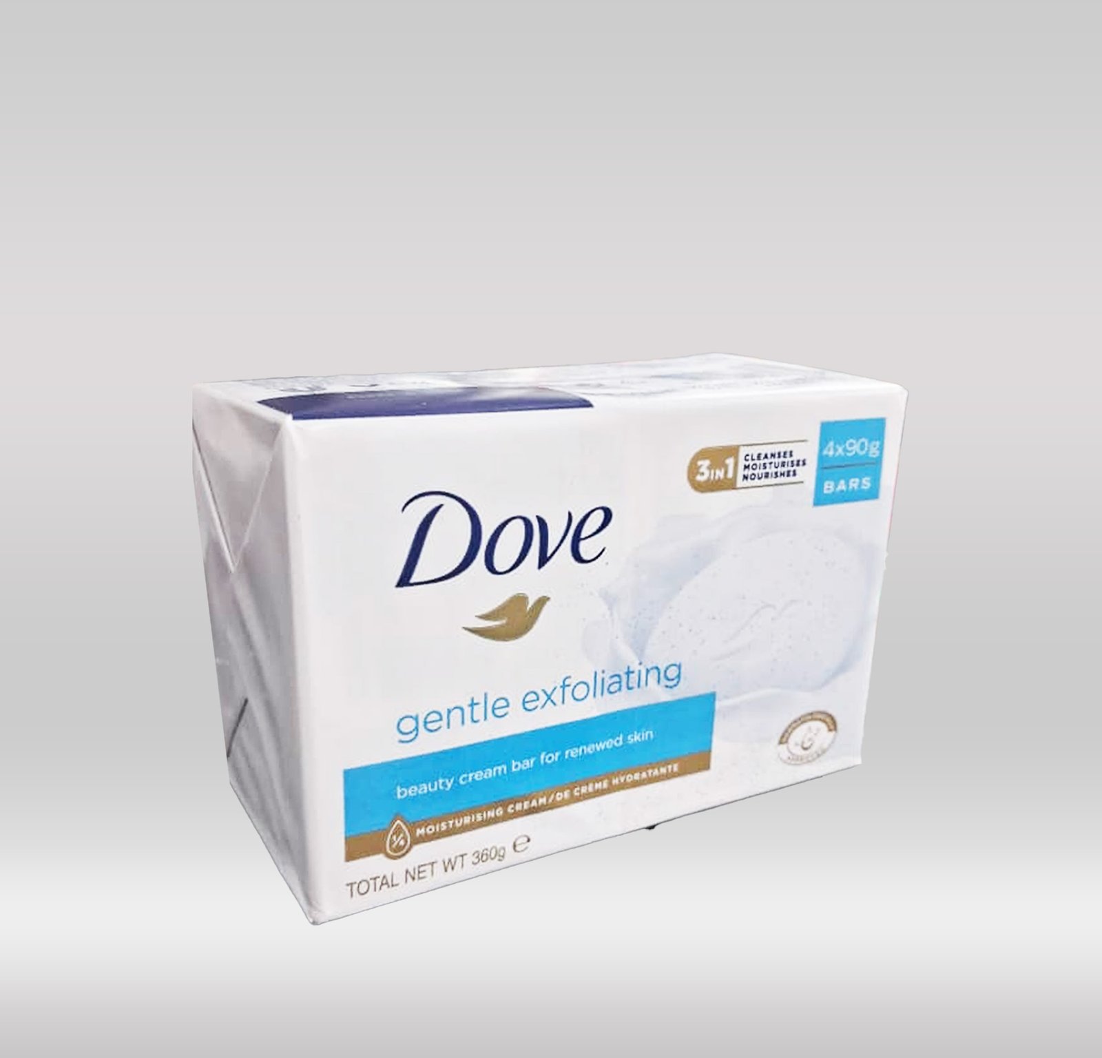 DOVE BAR SOAP 4X90G - EXFOLIANT 1X12