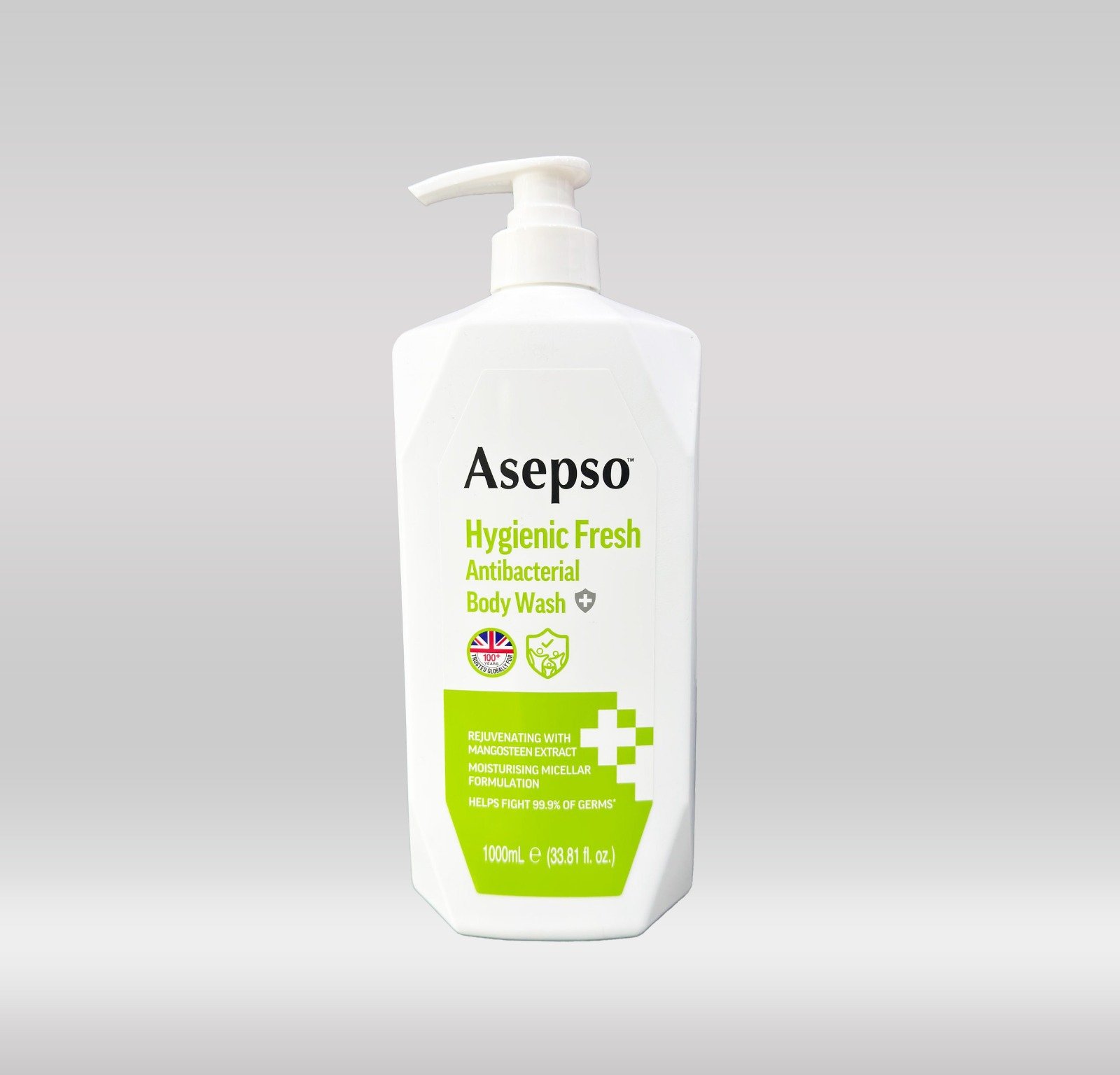ASEPSO BODY WASH 1000ML - HYGIENIC FRESH