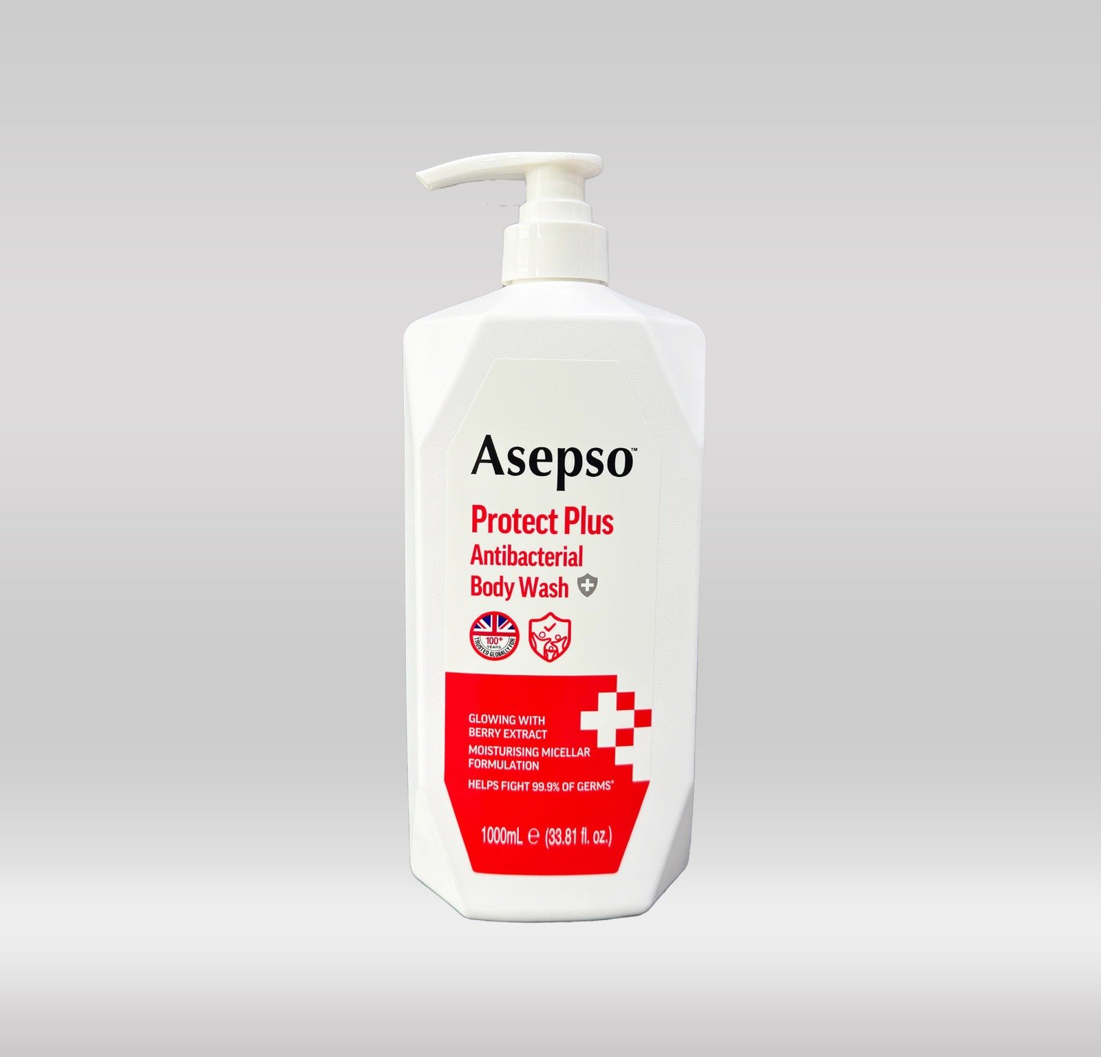 ASEPSO BODY WASH 1000ML - PROTECT PLUS