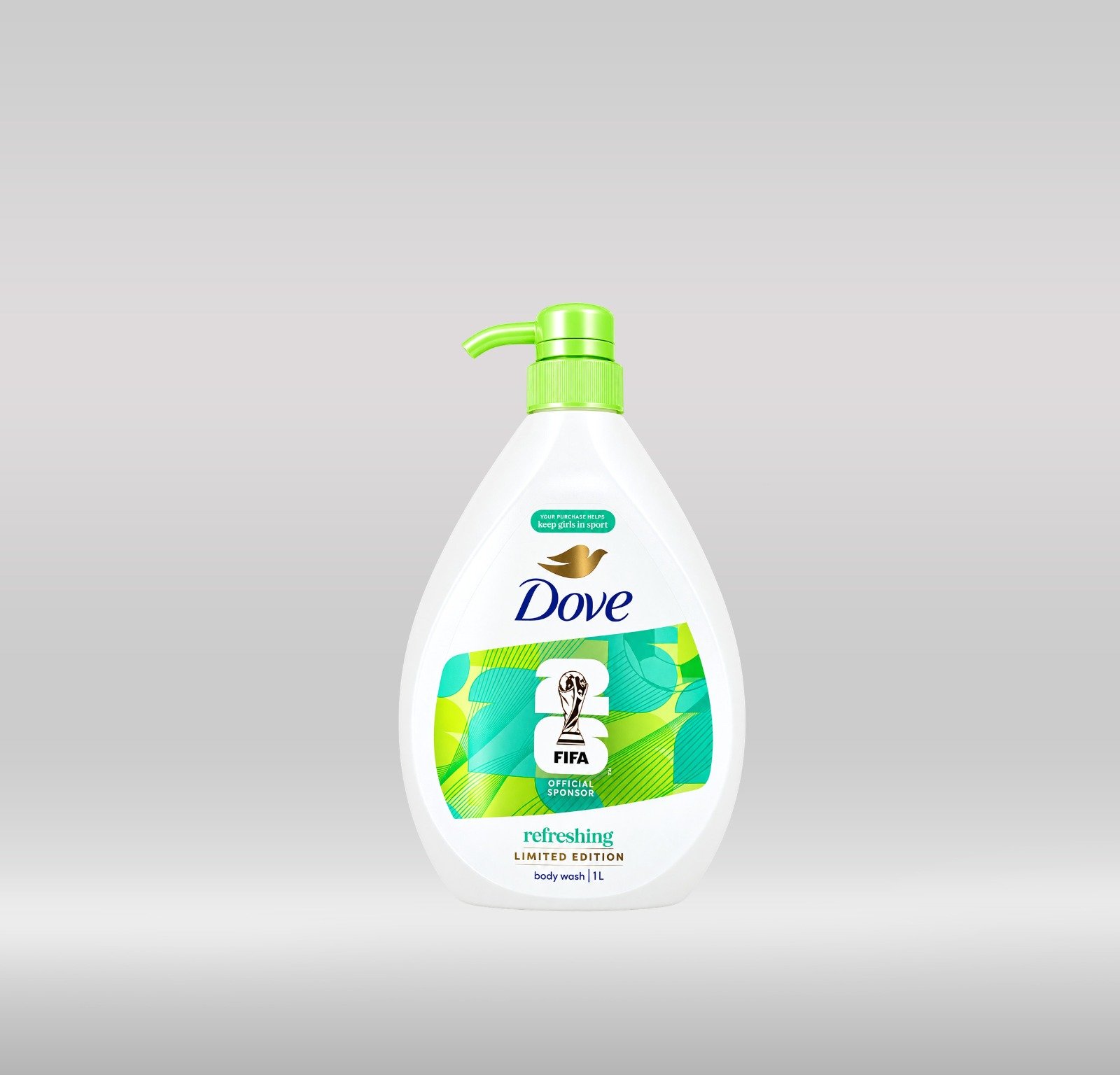 DOVE BATH GEL 1L - CUCUMBER FIFA