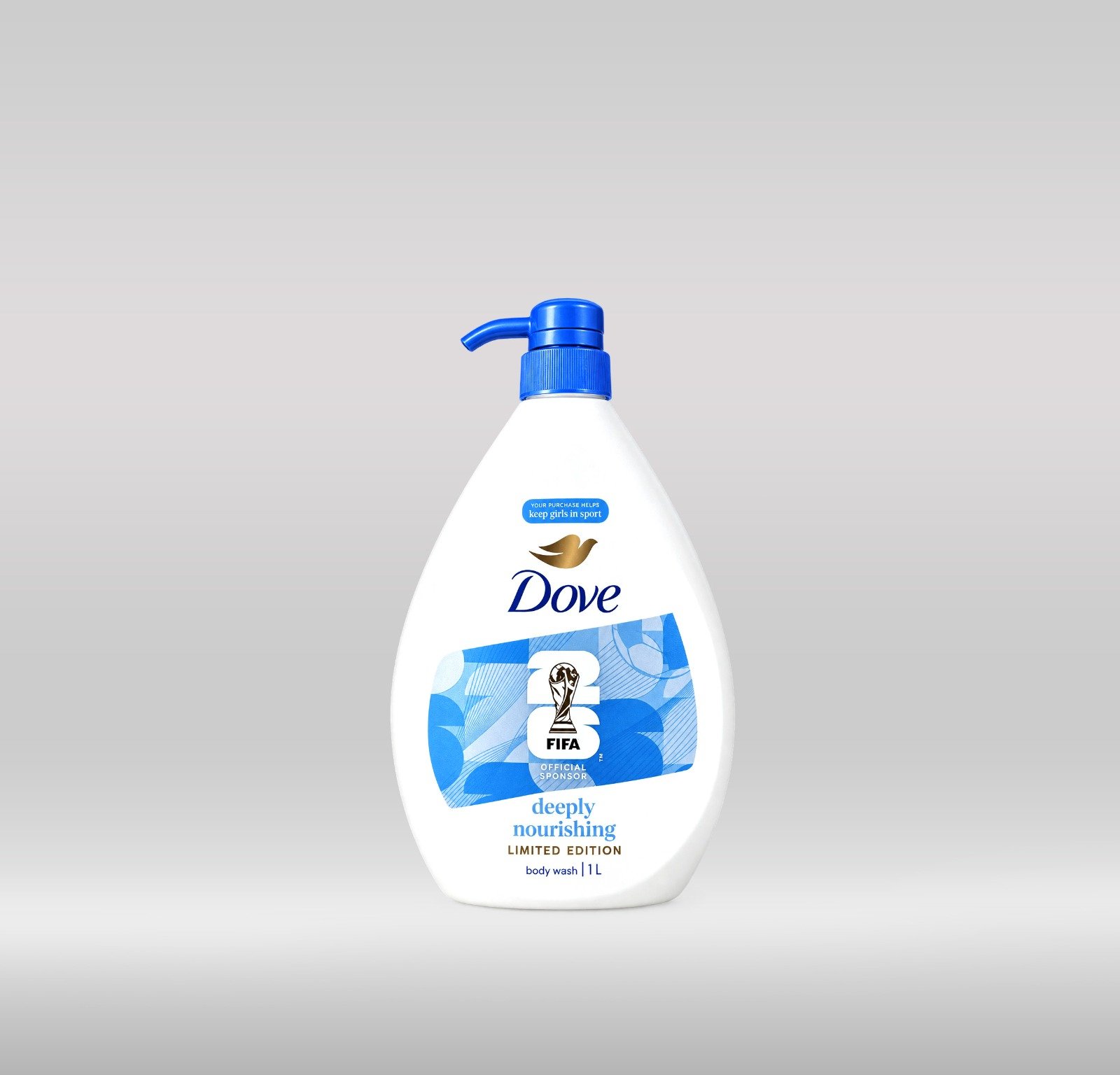DOVE BATH GEL 1L - DEEPLY NOURISHING FIFA