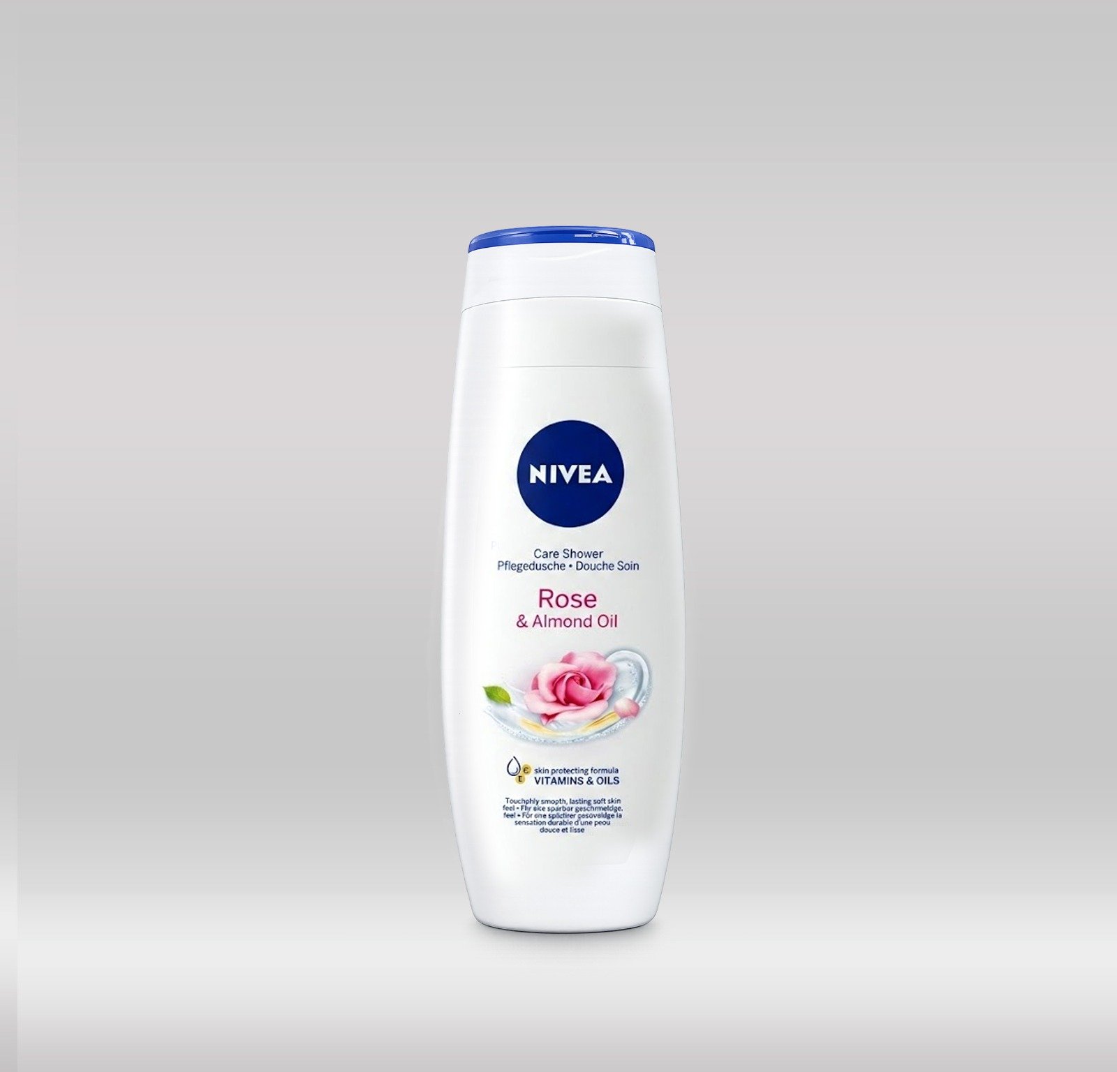 NIVEA SHOWER GEL 500ML- ALMOND & ROSE 1X12