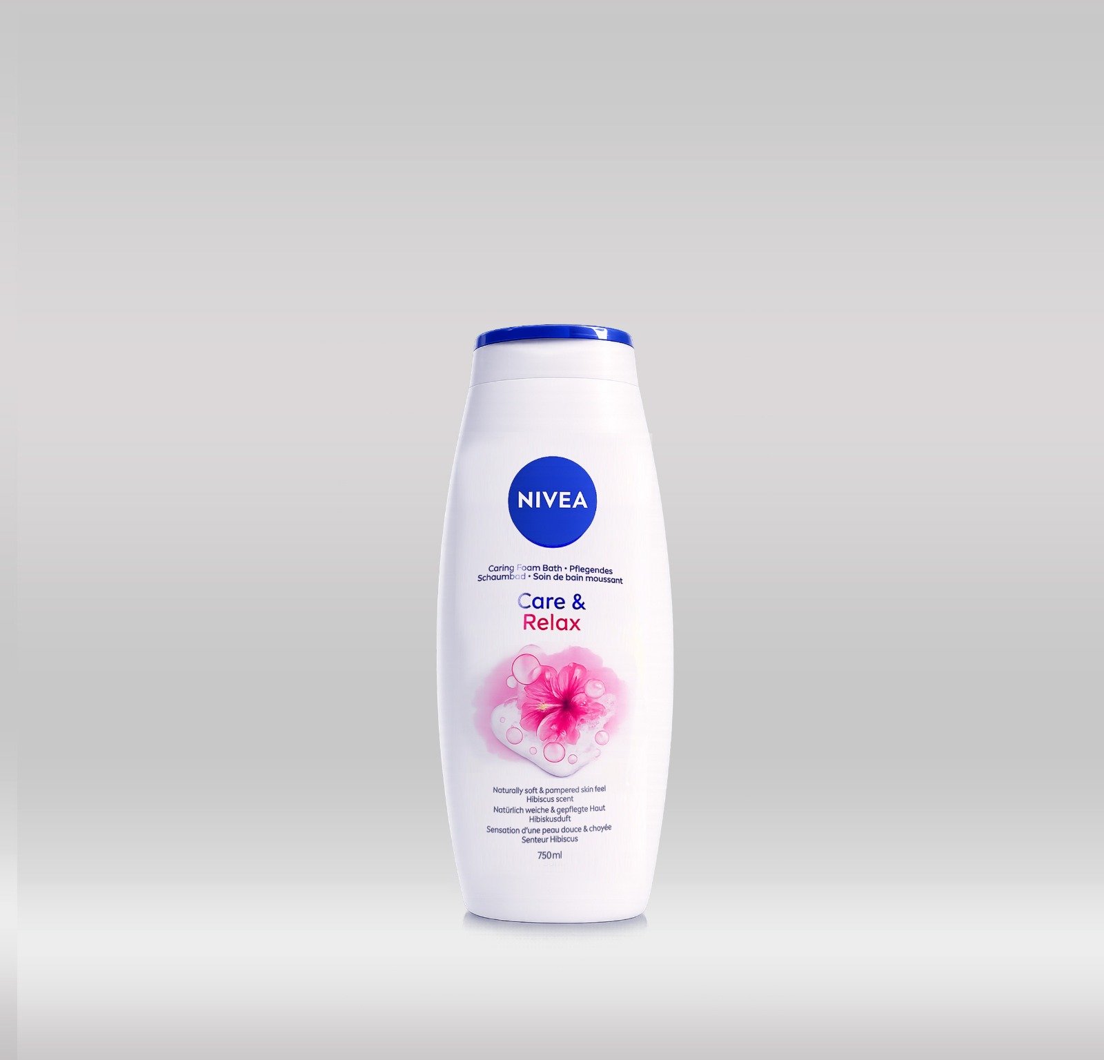NIVEA SHOWER GEL 750ML - CARE & RELAX 1X12