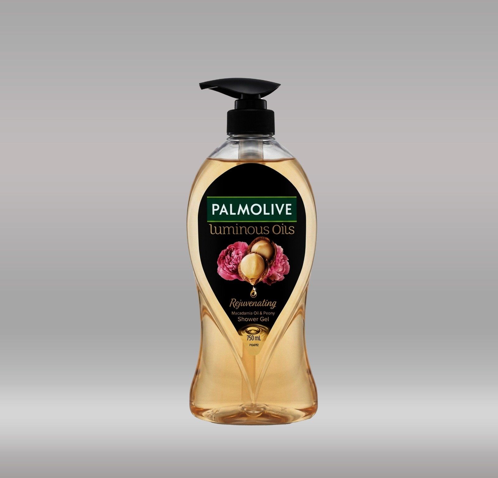PALMOLIVE SHOWER GEL PUMP 750ML - LUMINIOUS MACADAMIA 1X12
