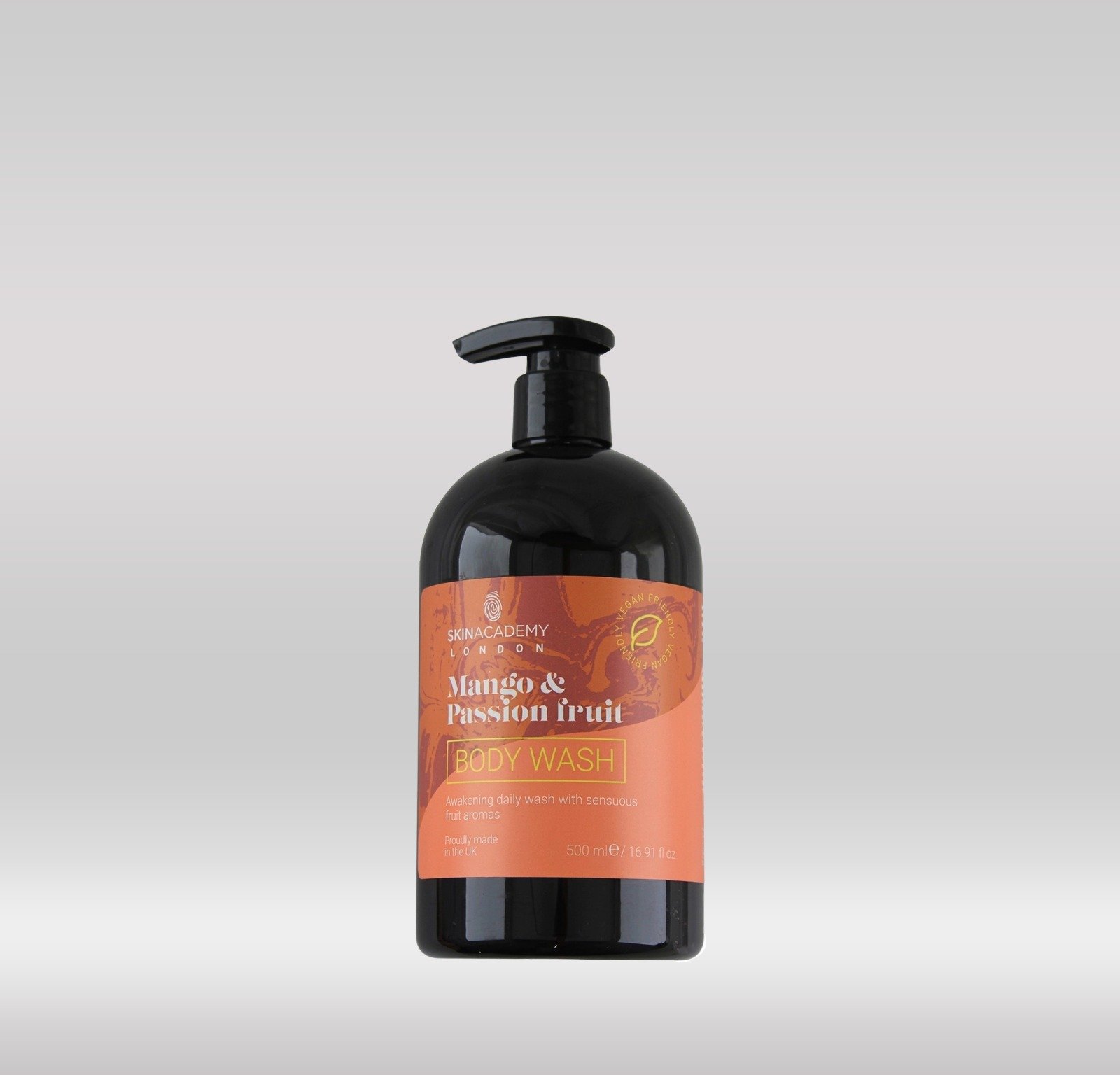 SKIN ACADEMY BODY WASH 500ML - MANGO & PASSION FRUIT