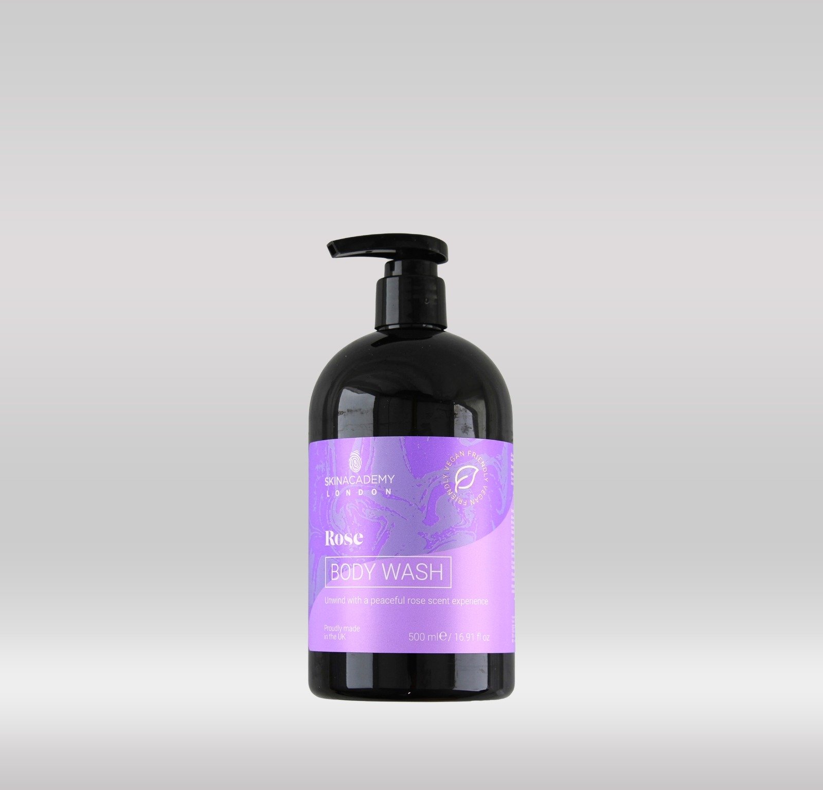 SKIN ACADEMY BODY WASH 500ML - ROSE