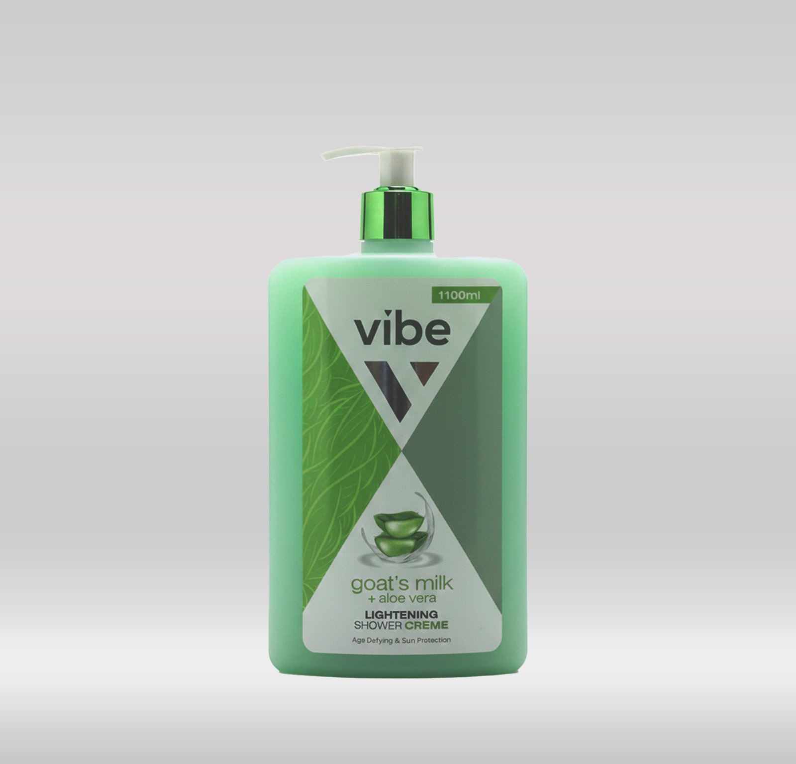 VIBE SHOWER GEL GOAT MILK 1.1LTR - ALOE 1X12