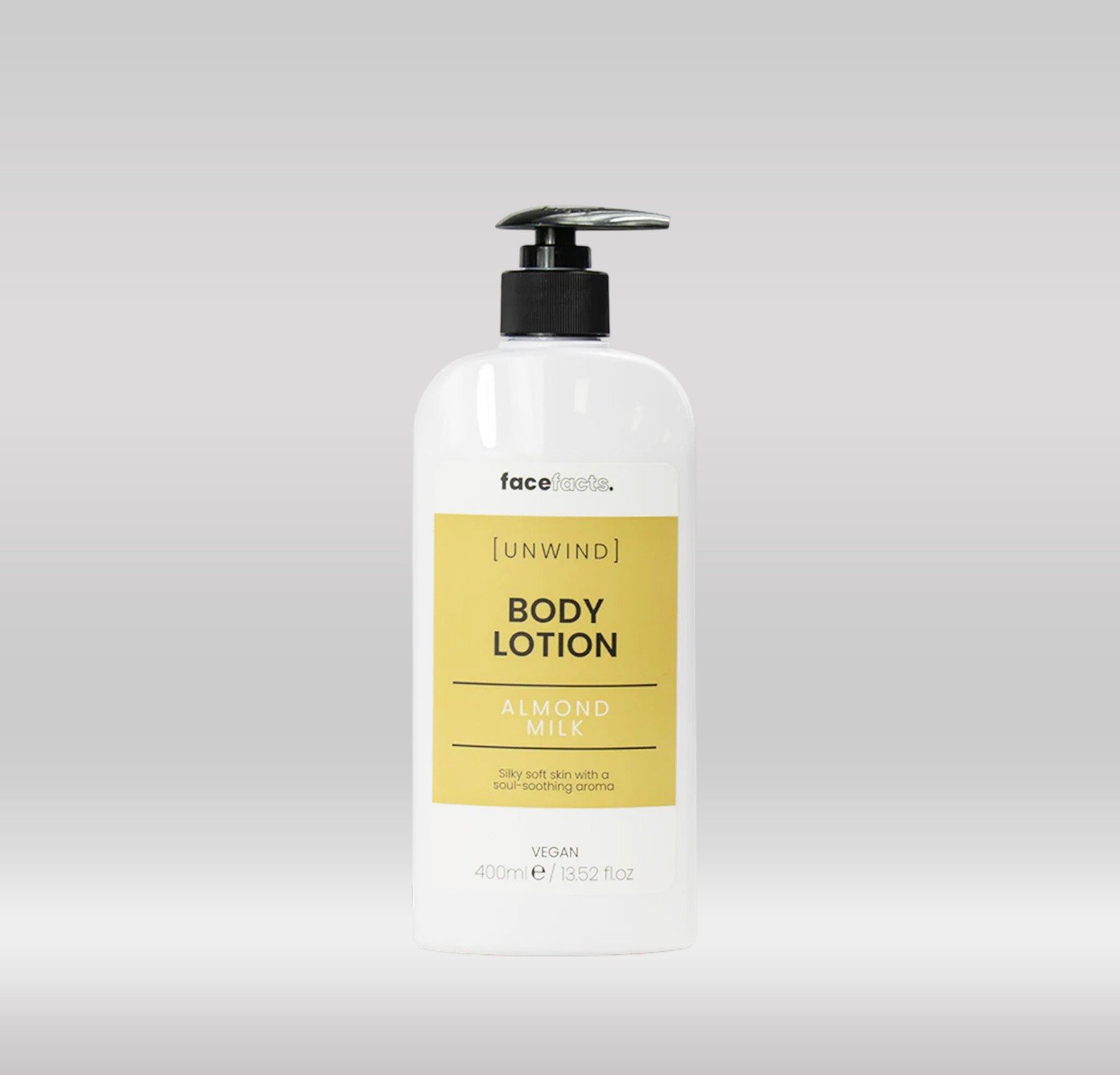 FACE FACTS BODY LOTION 400ML - ALMOND MILK 1X12