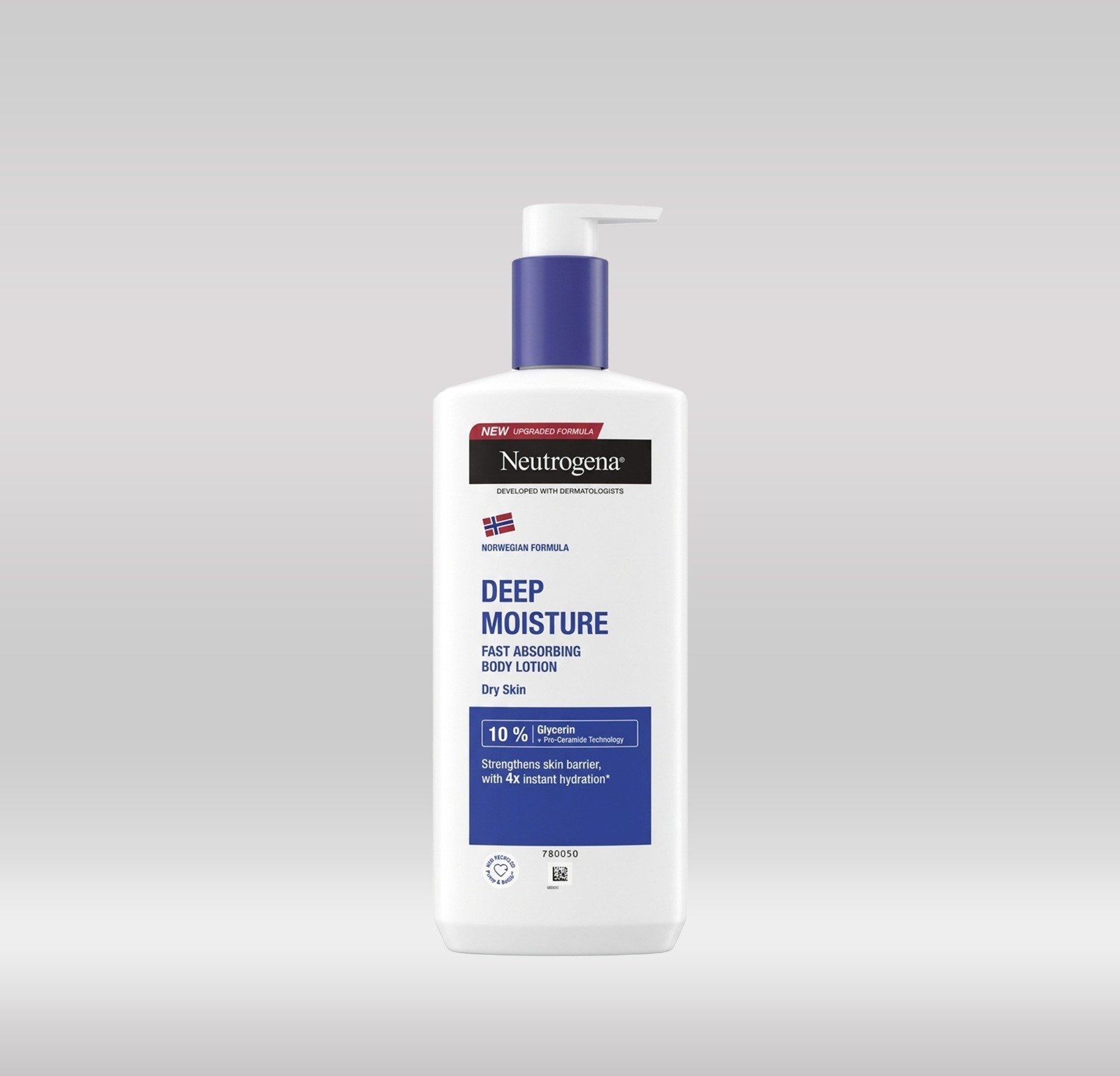 NEUTROGENA BODY LOTION 400ML- DEEP MOISTURE DRY SKIN 1X6