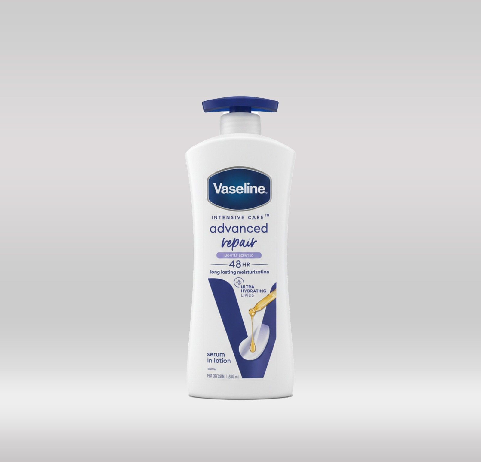 VASELINE BODY LOTION 600ML - ADVANCED REPAIR SCENTED 1X12