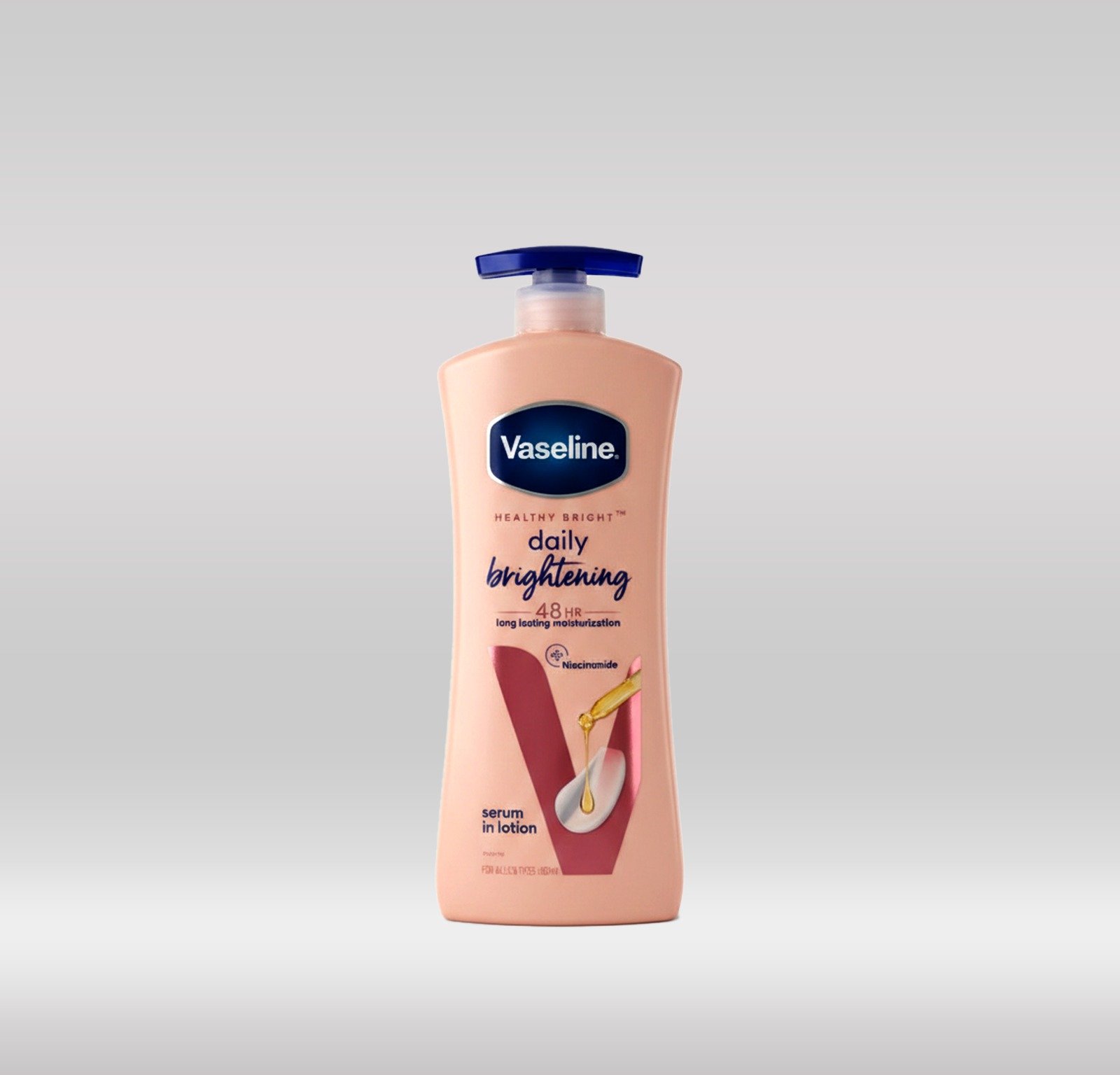 VASELINE BODY LOTION 600ML - DAILY BRIGHTENING 1X12