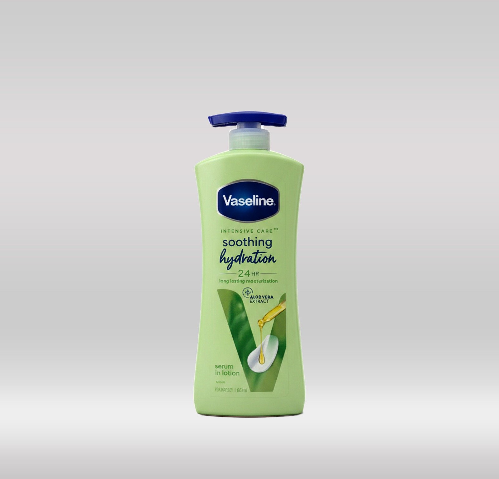 VASELINE BODY LOTION 600ML - SOOTHING HYDRATION 1X12