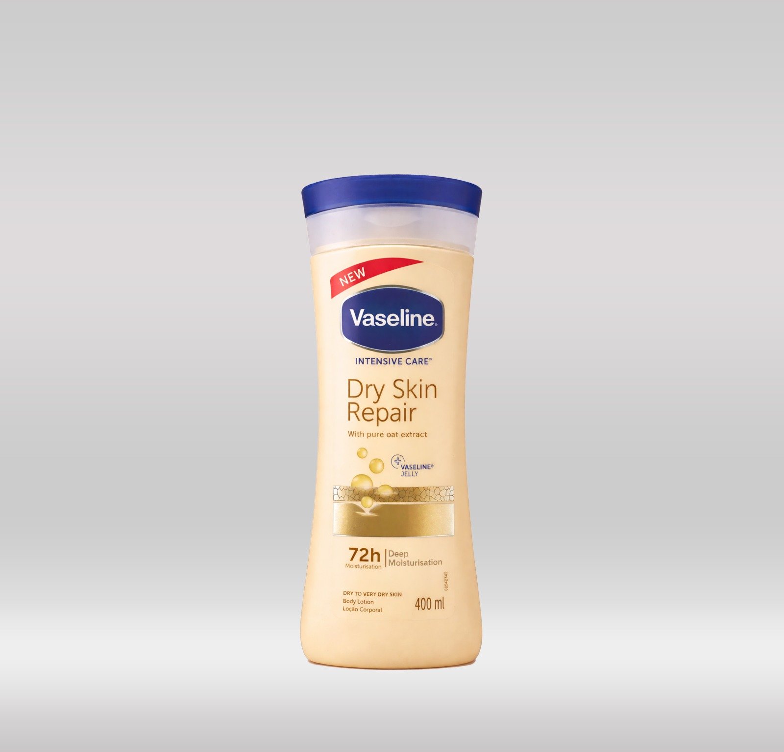 VASELINE LOTION DRY SKIN REPAIR 400ML 1X48