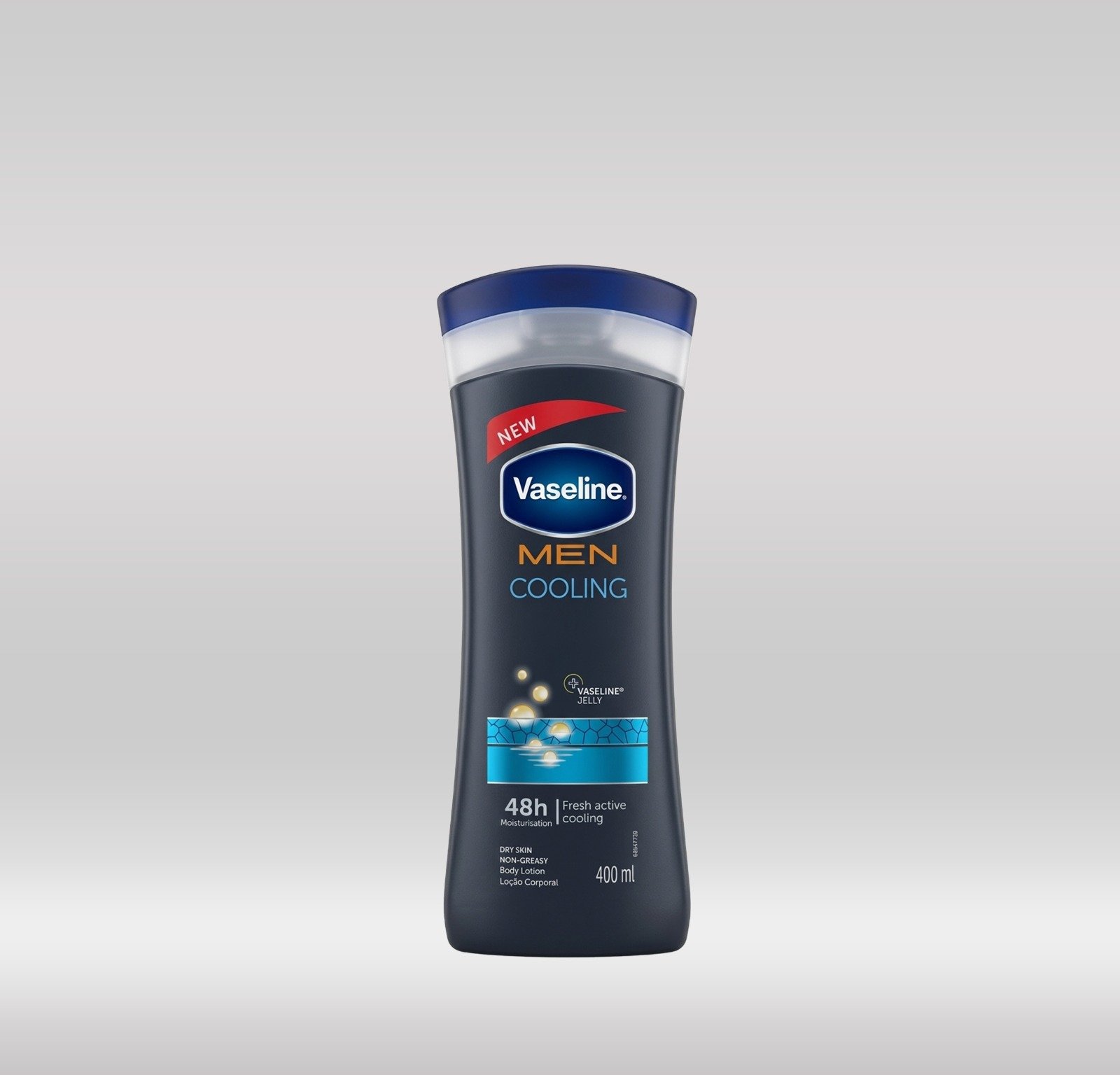 VASELINE LOTION FOR MEN 400ML COOLING 1X48