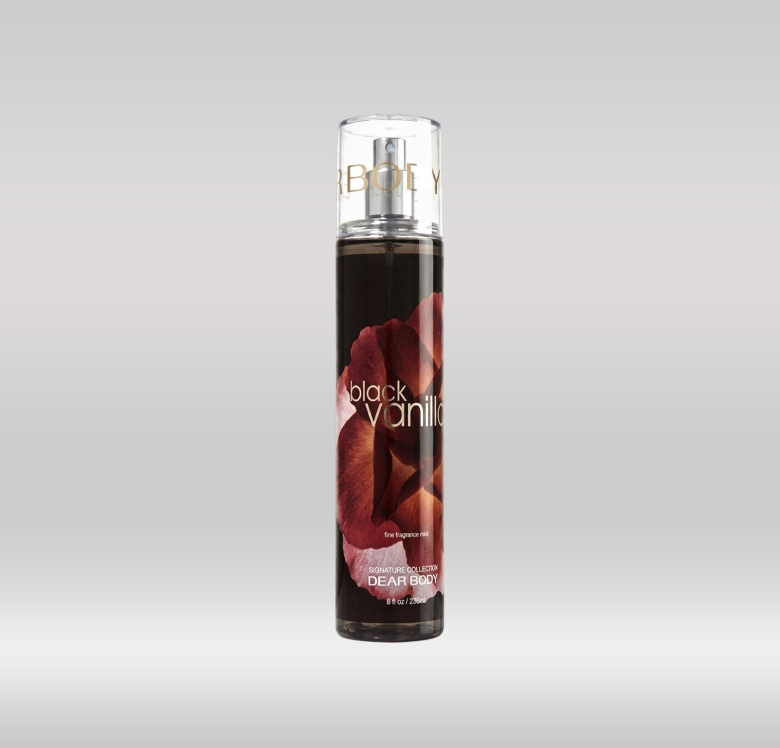 DEAR BODY FINE FRAG. MIST 236ML - BLACK VANILLA 1X48
