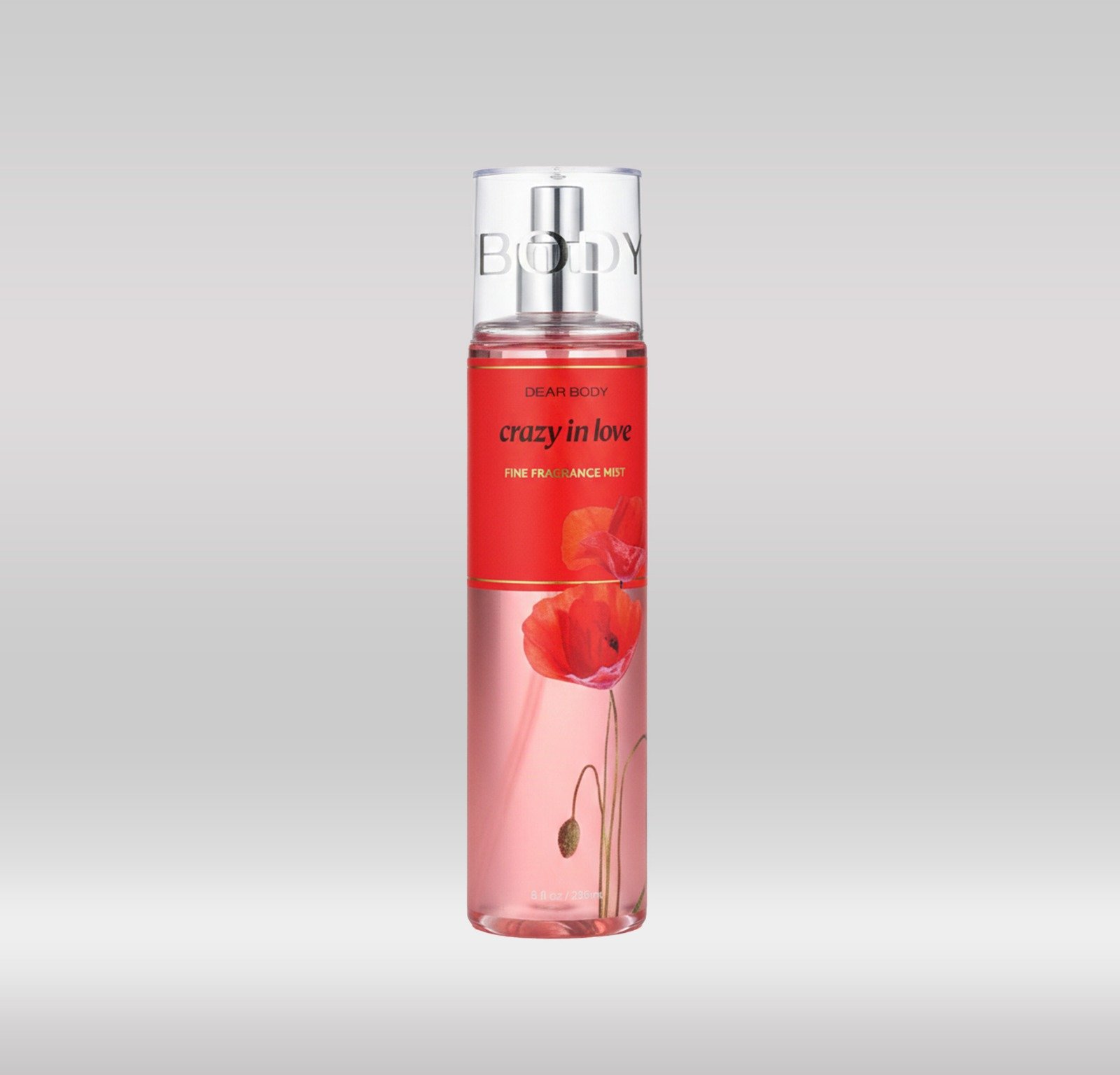 DEAR BODY FINE FRAG. MIST 236ML - CRAZY IN LOVE 1X48