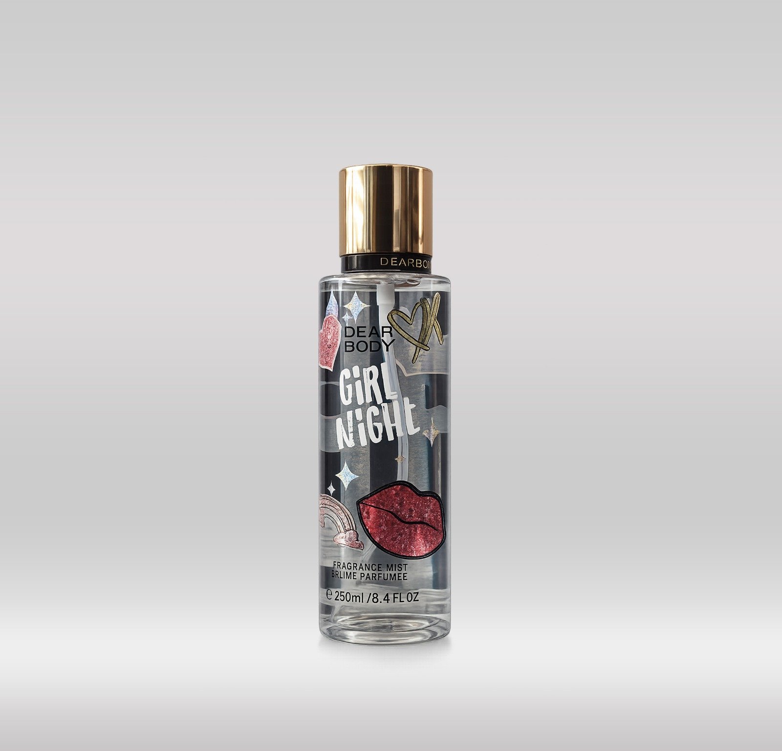 DEAR BODY FRAG MIST 250ML - GIRL NIGHT 1X48