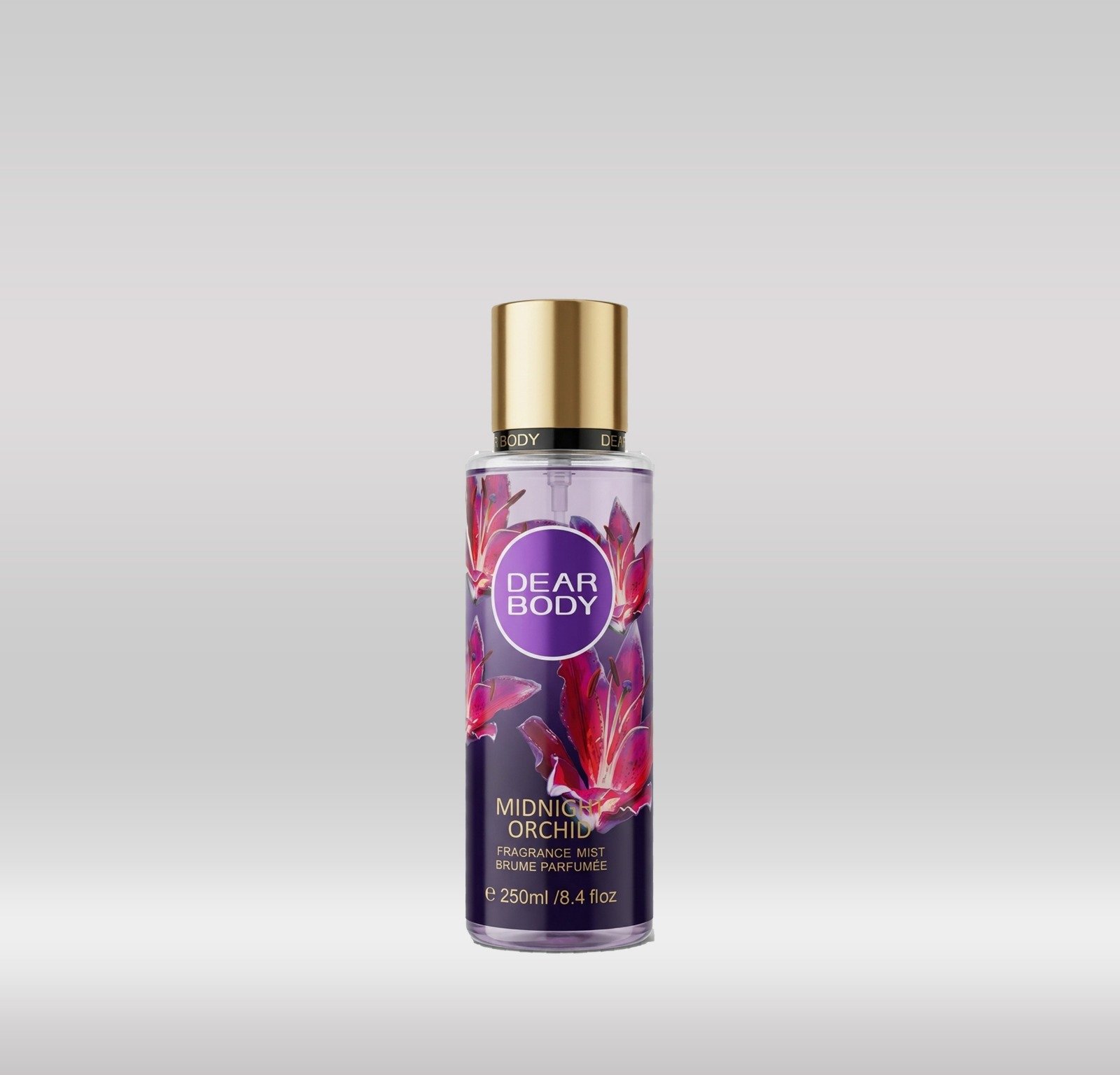 DEAR BODY FRAG MIST 250ML - MIDNIGHT ORCHID 1X48