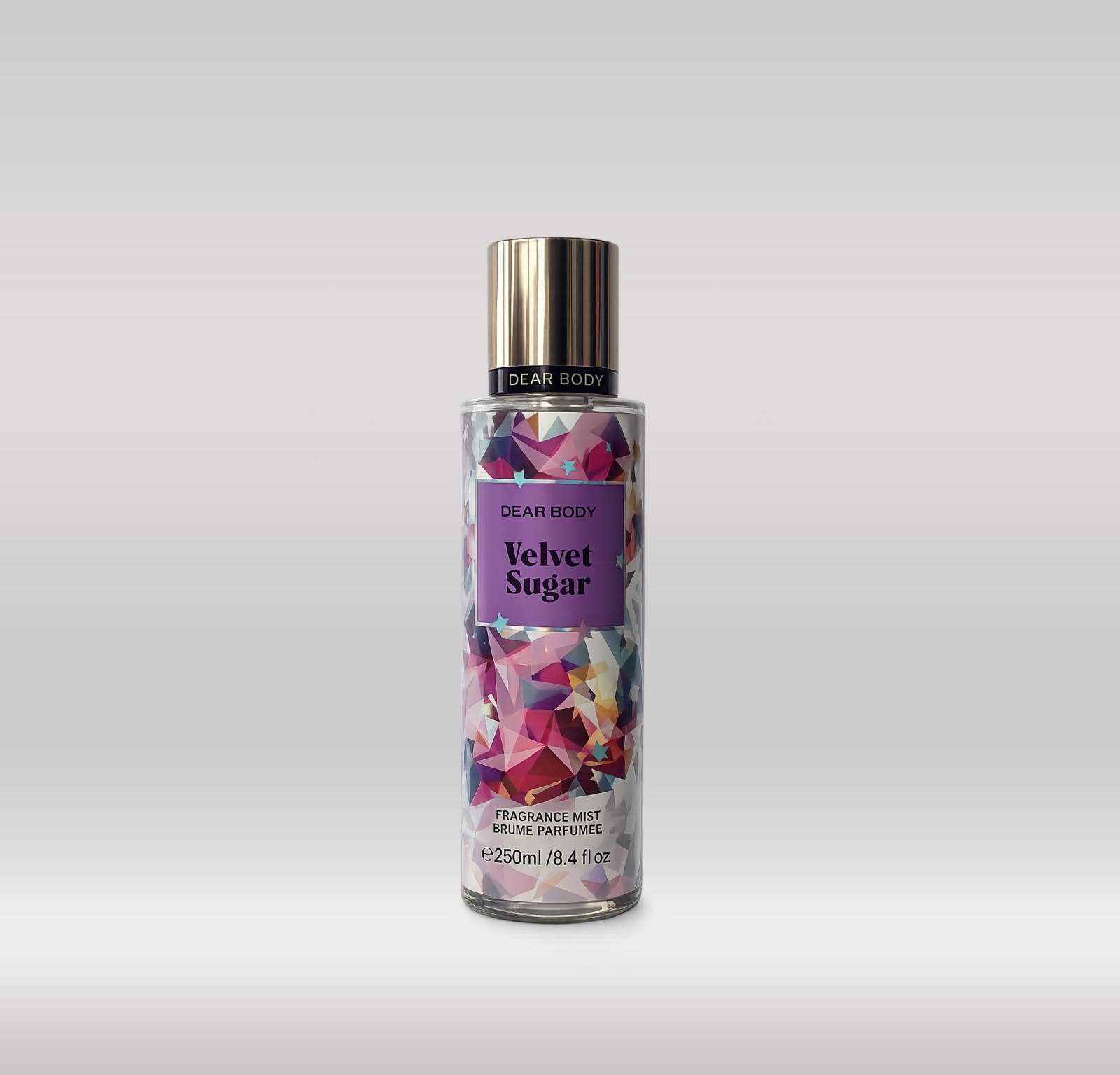 DEAR BODY FRAG. MIST 250ML - VELVET SUGAR 1X48