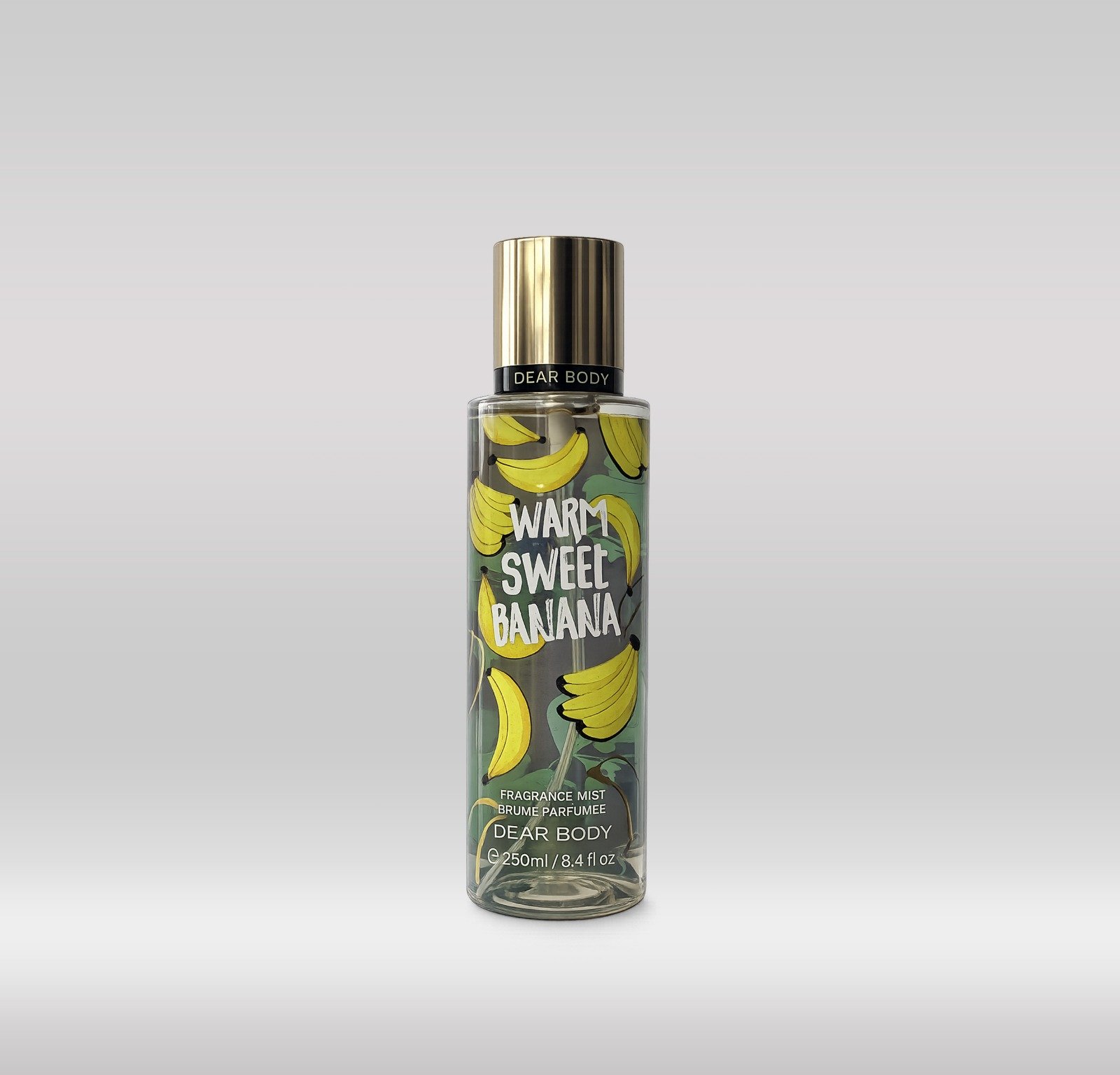DEAR BODY FRAG MIST 250ML - WARM SWEET BANANA 1X48