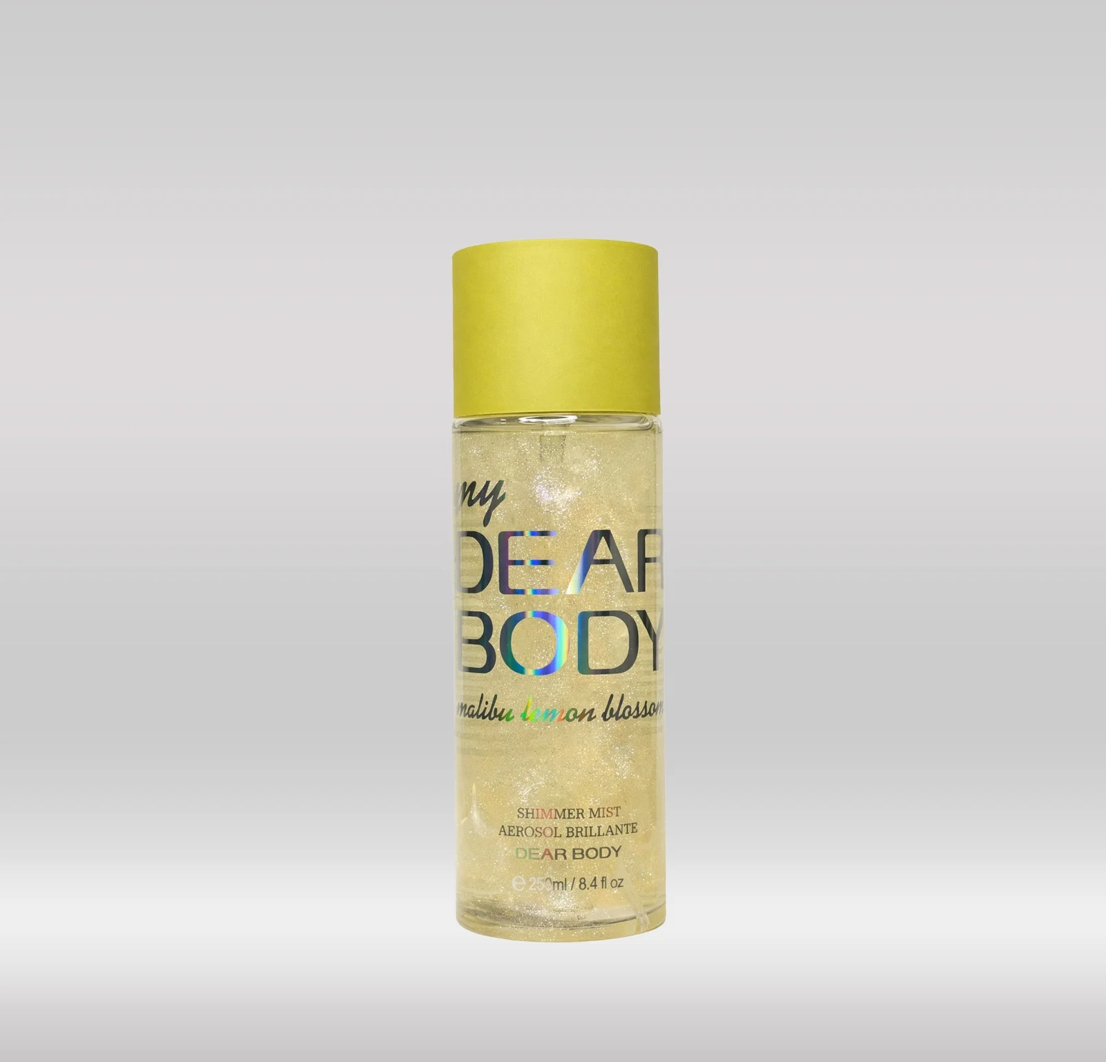 MY DEAR BODY SHIMMER MIST 250ML - MALIBU LEMON 1X48