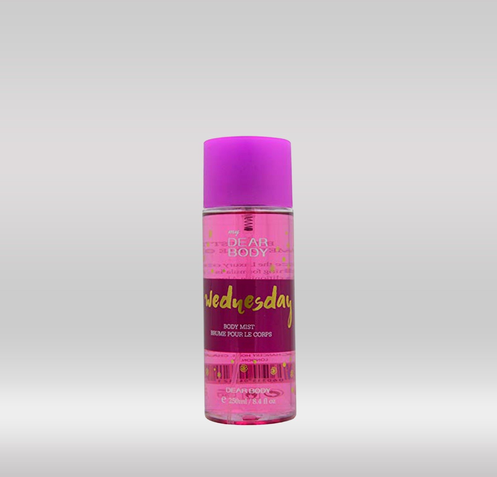 MY DEAR BODY FRAG MIST 250ML - WEDNESDAY 1X48