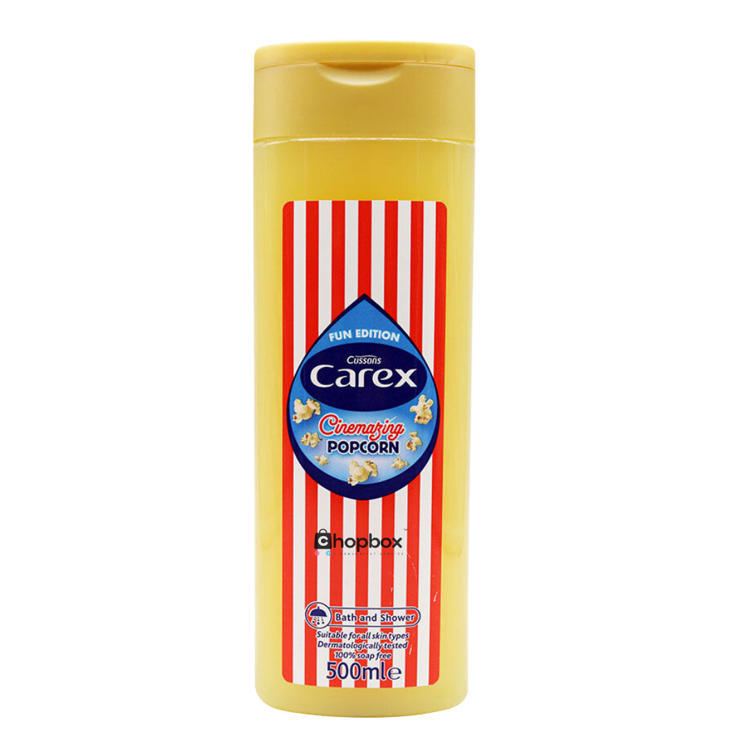 CAREX SHOWER GEL 500ML - POPCORN 1X6