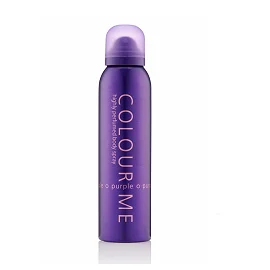 COLOUR ME BODY SPRAY 150ML PURPLE 1X72