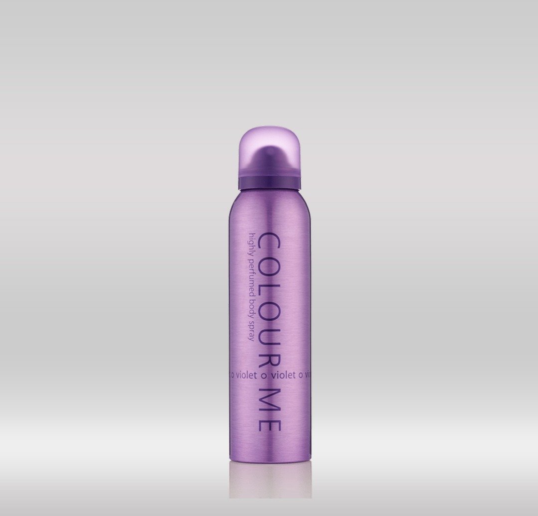 COLOUR ME BODY SPRAY 150ML VIOLET 1X72