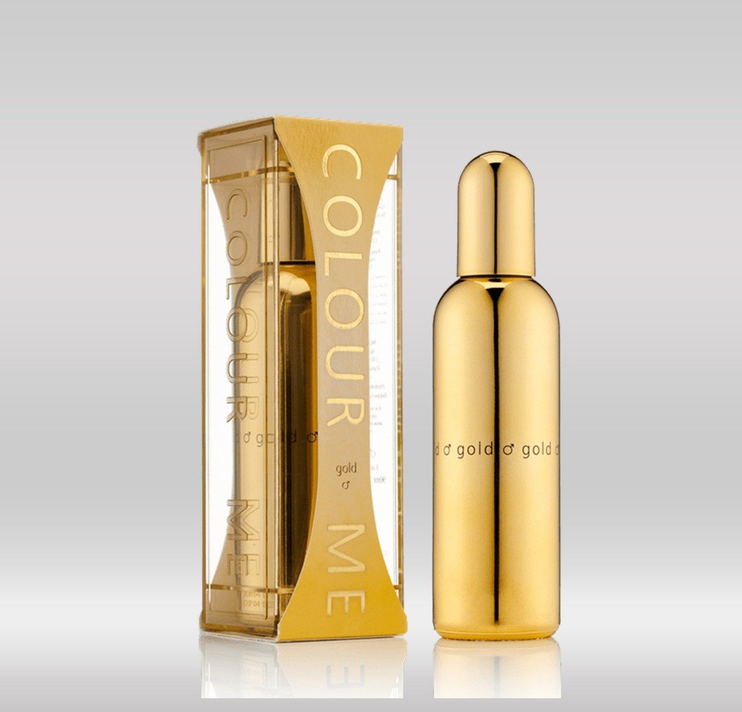 COLOUR ME HOMME EDP 100ML GOLD 1X48
