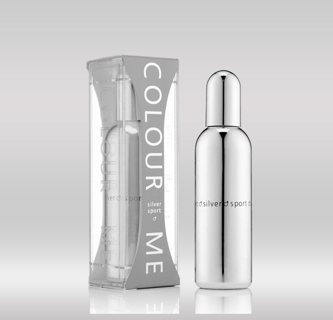 COLOUR ME HOMME EDP 100ML SILVER SPORT 1X48