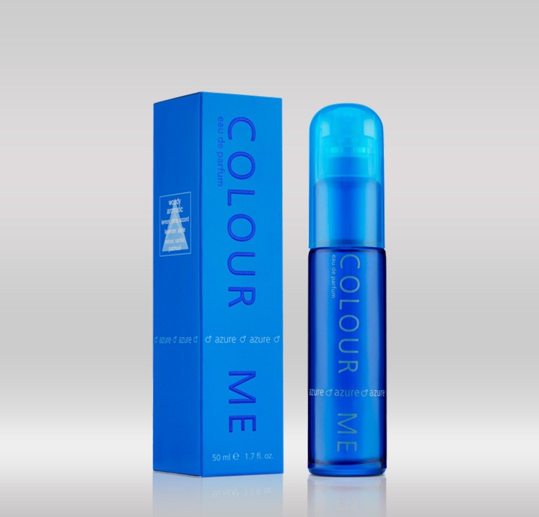 COLOUR ME PERFUME 50ML - AZURE 1X72