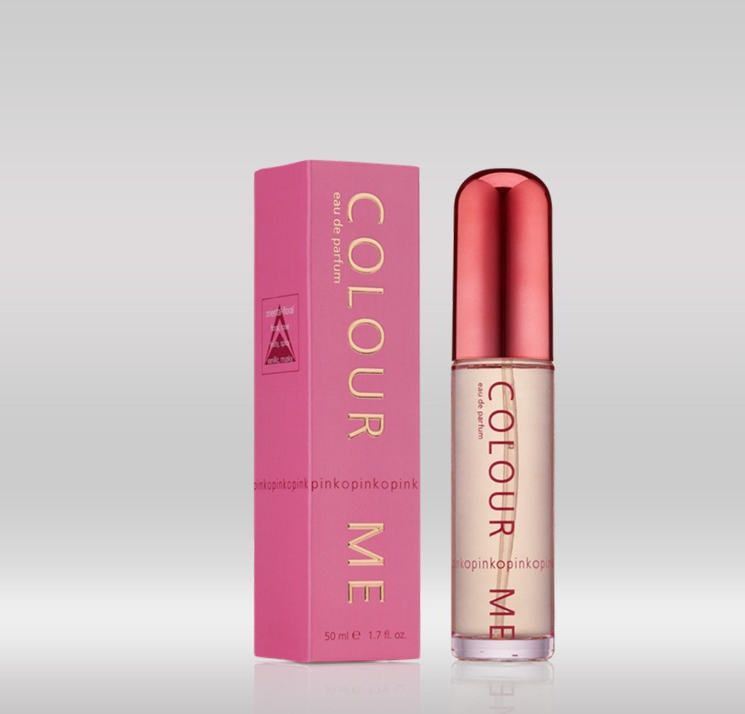 COLOUR ME PERFUME 50ML - PINK 1X72