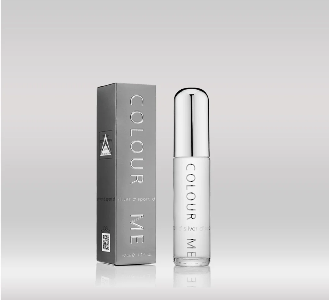 COLOUR ME PERFUME 50ML - SILVER SPORT 1X72
