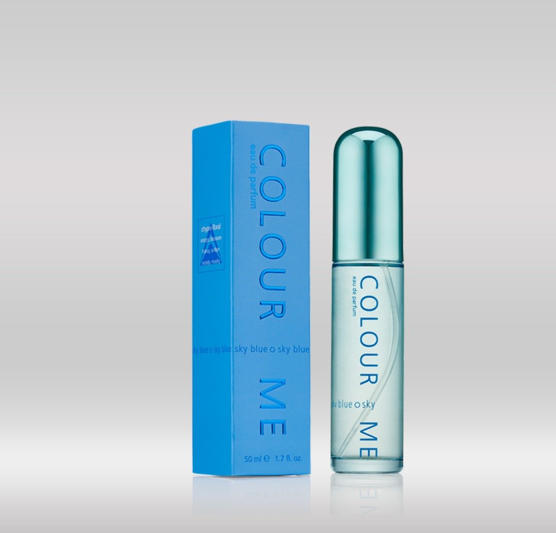 COLOUR ME PERFUME 50ML - SKY BLUE 1X72