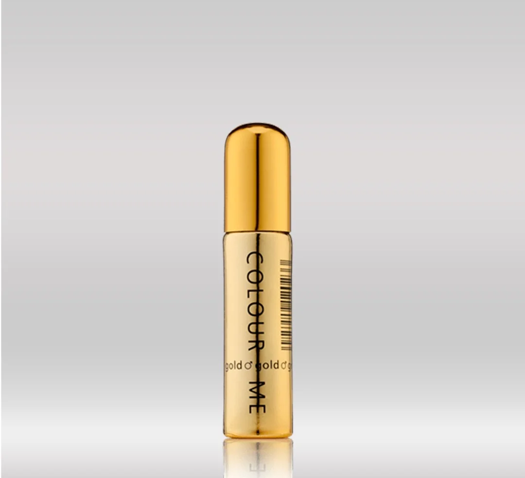 COLOUR ME ROLL ON PERFUME 10ML - GOLD 1X144