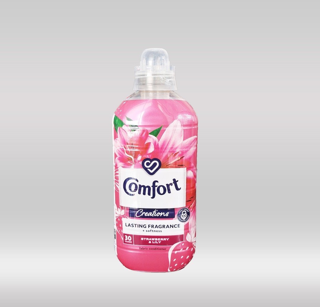 COMFORT FABRIC CONDITIONER 900ML 30W - STRAWBERRY 1X8