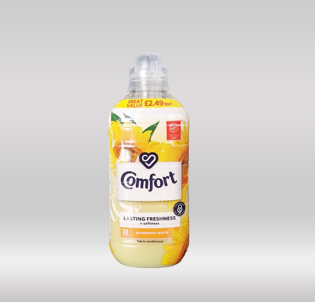 COMFORT FABRIC CONDITIONER 990ML 33W - SUNSHINY DAYS 1X8