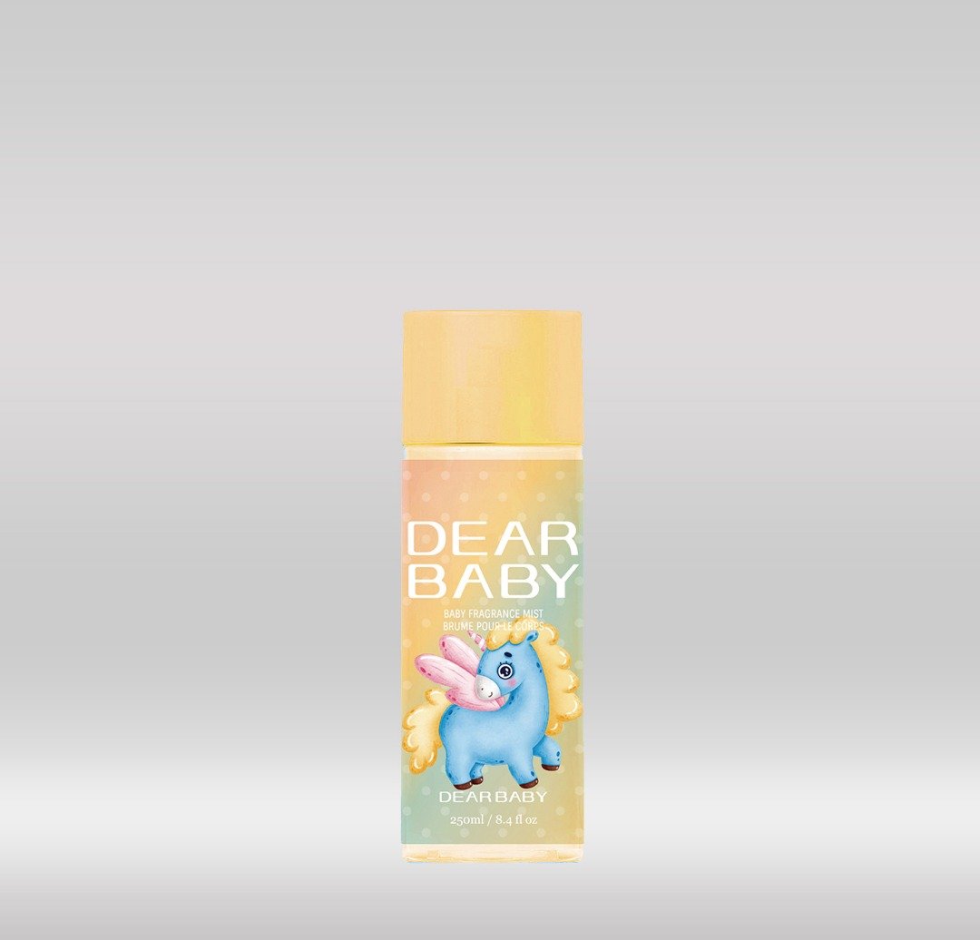 DEAR BODY BABY MIST 250ML - YELLOW 1X48