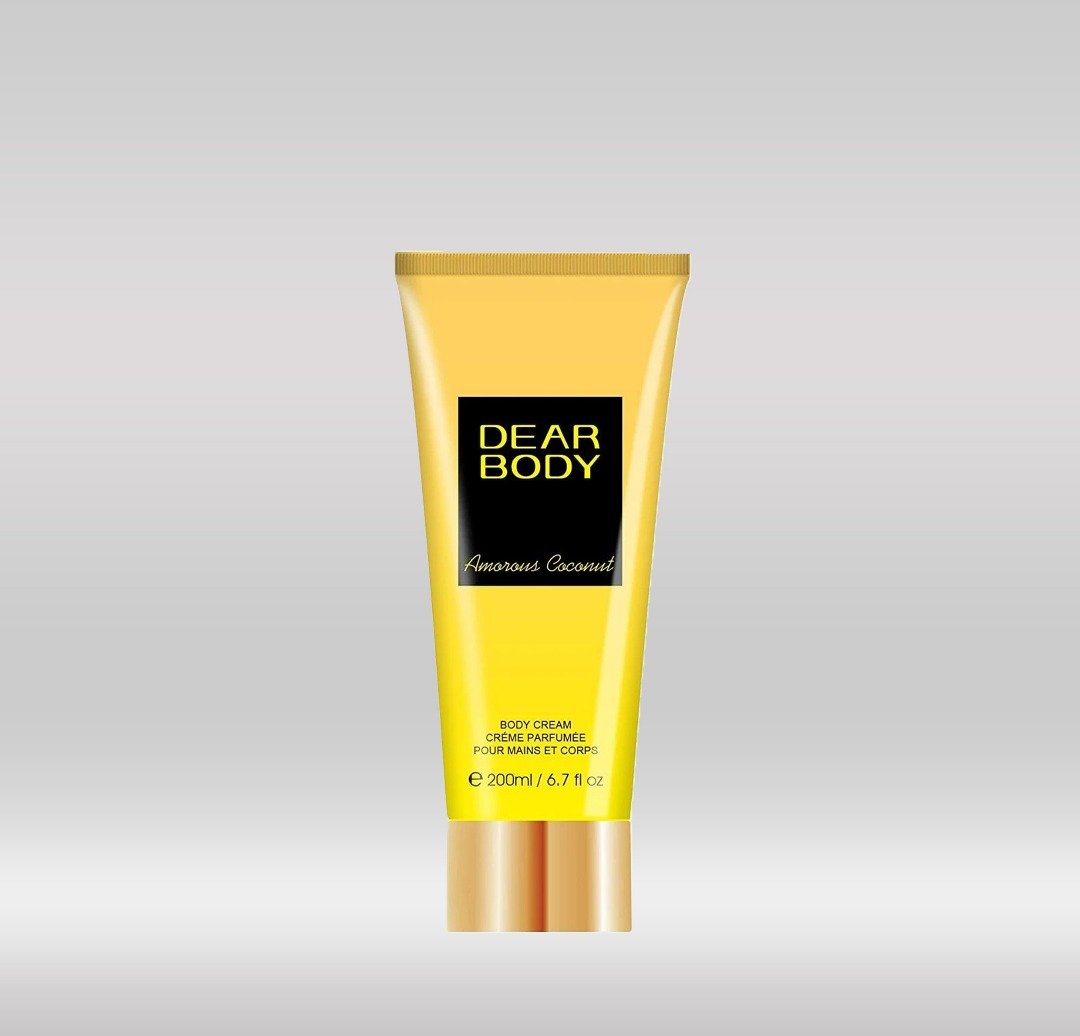 DEAR BODY CREAM 200ML - AMOROUS COCONUT 1X48