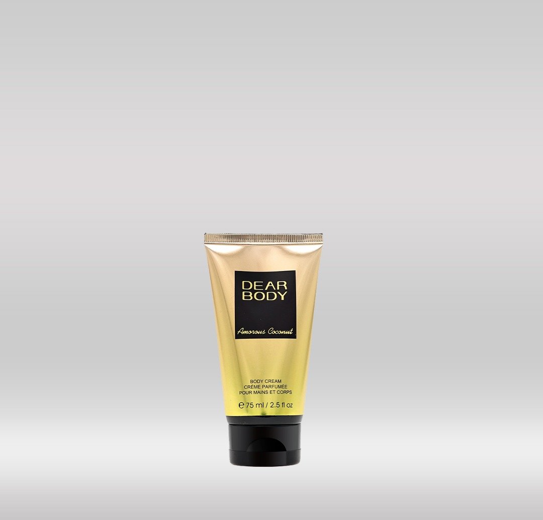DEAR BODY CREAM 75ML - AMOROUS COCONUT 1X96
