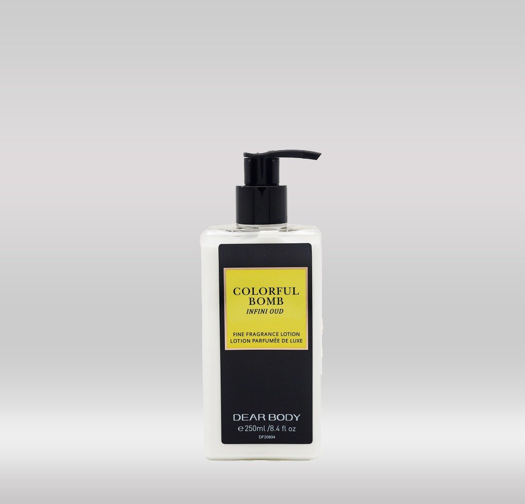 DEAR BODY LOTION 250ML - COLOURFUL BOMB INFINI OUD1X48