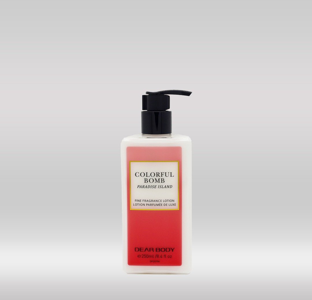 DEAR BODY LOTION 250ML - COLOURFUL BOMB PARADISE ISLAND1X48