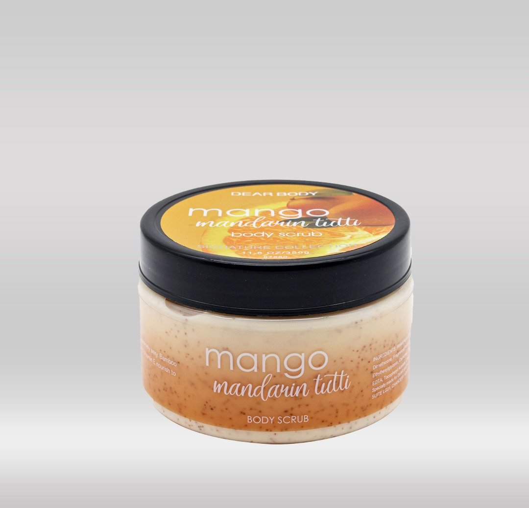 DEAR BODY SCRUB 350G - MANGO MANDRIN 1X48
