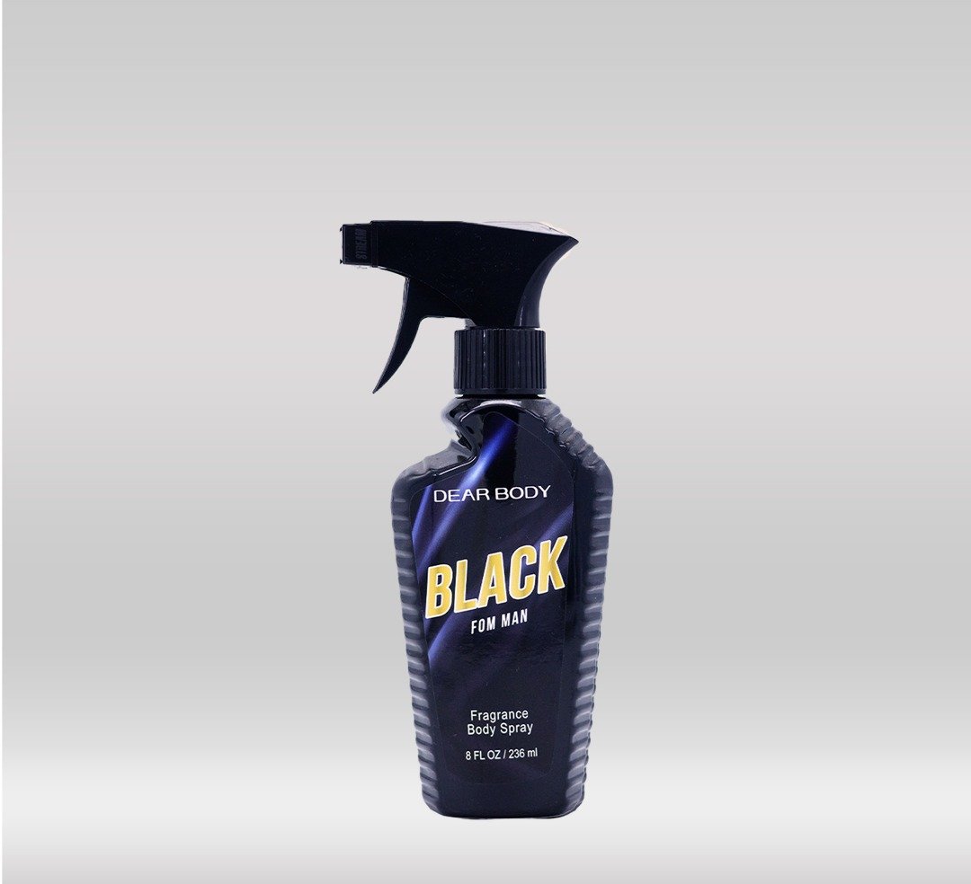 DEAR BODY SPLASH 236ML - BLACK FOR MEN 1X48