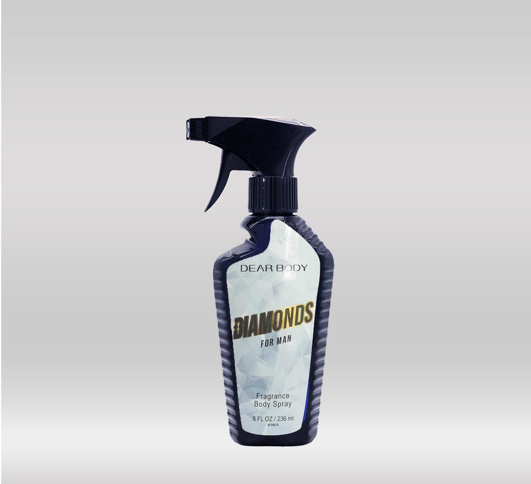 DEAR BODY SPRAY 236ML - DIAMONDS 1X48