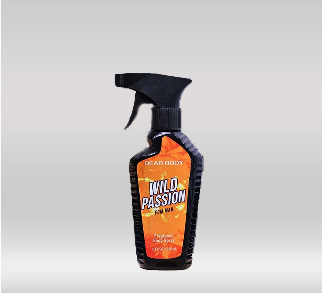 DEAR BODY SPRAY 236ML - WILD PASSION 1X48