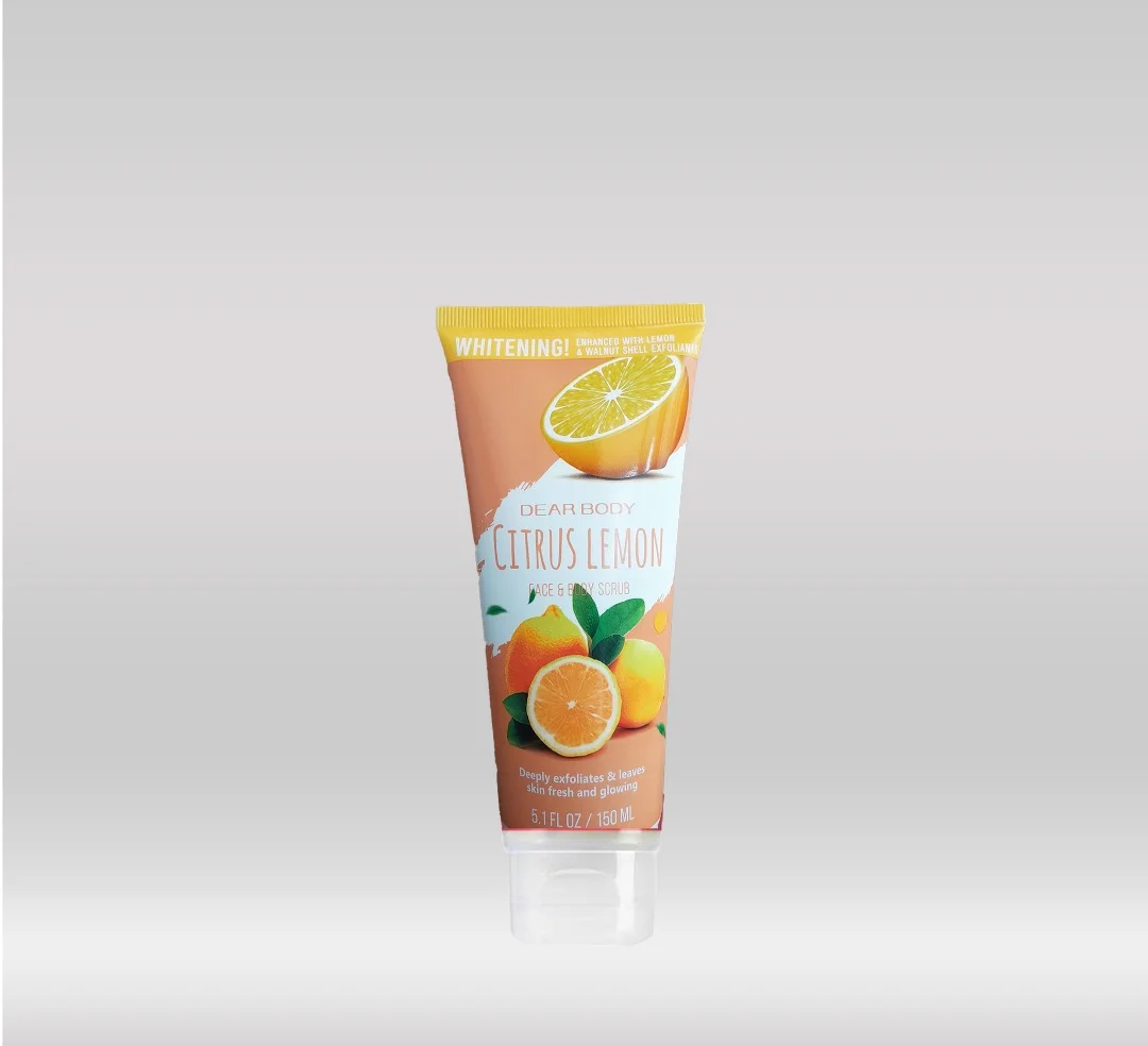 DEAR BODY FACE SCRUB 150ML - CITRUS LEMON 1X48